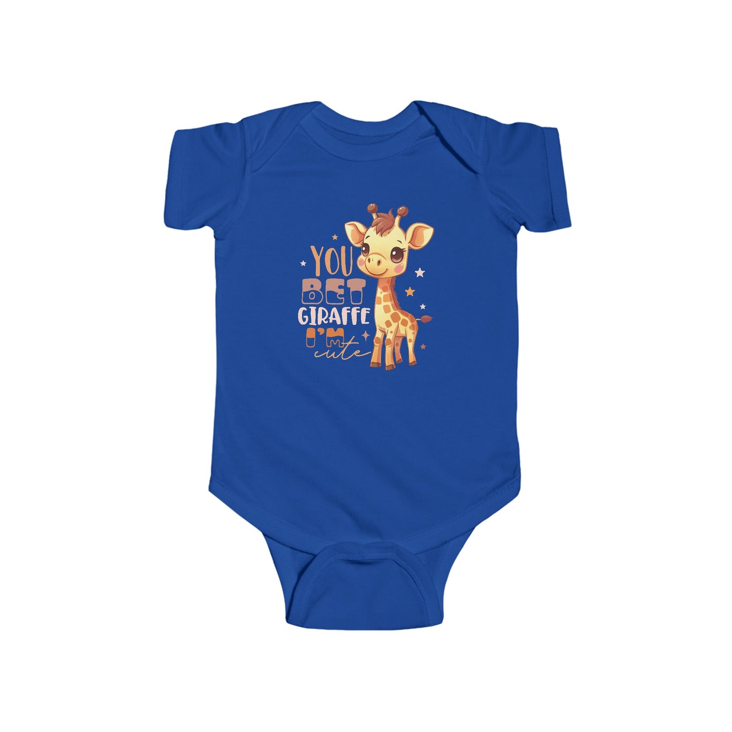 🦒 You Bet Giraffe I’m Cute Baby Onesie – Funny Animal Outfit 🌟