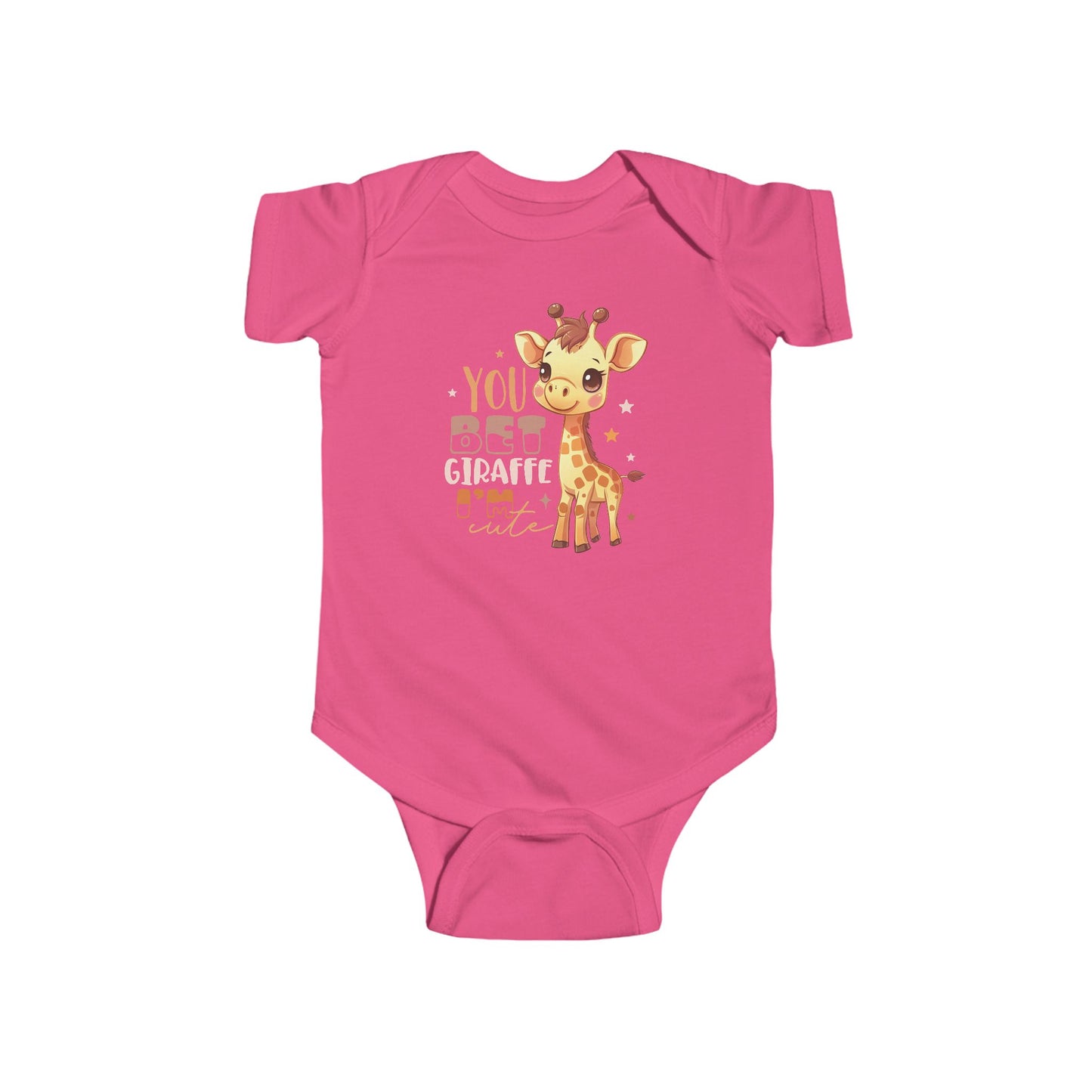 🦒 You Bet Giraffe I’m Cute Baby Onesie – Funny Animal Outfit 🌟