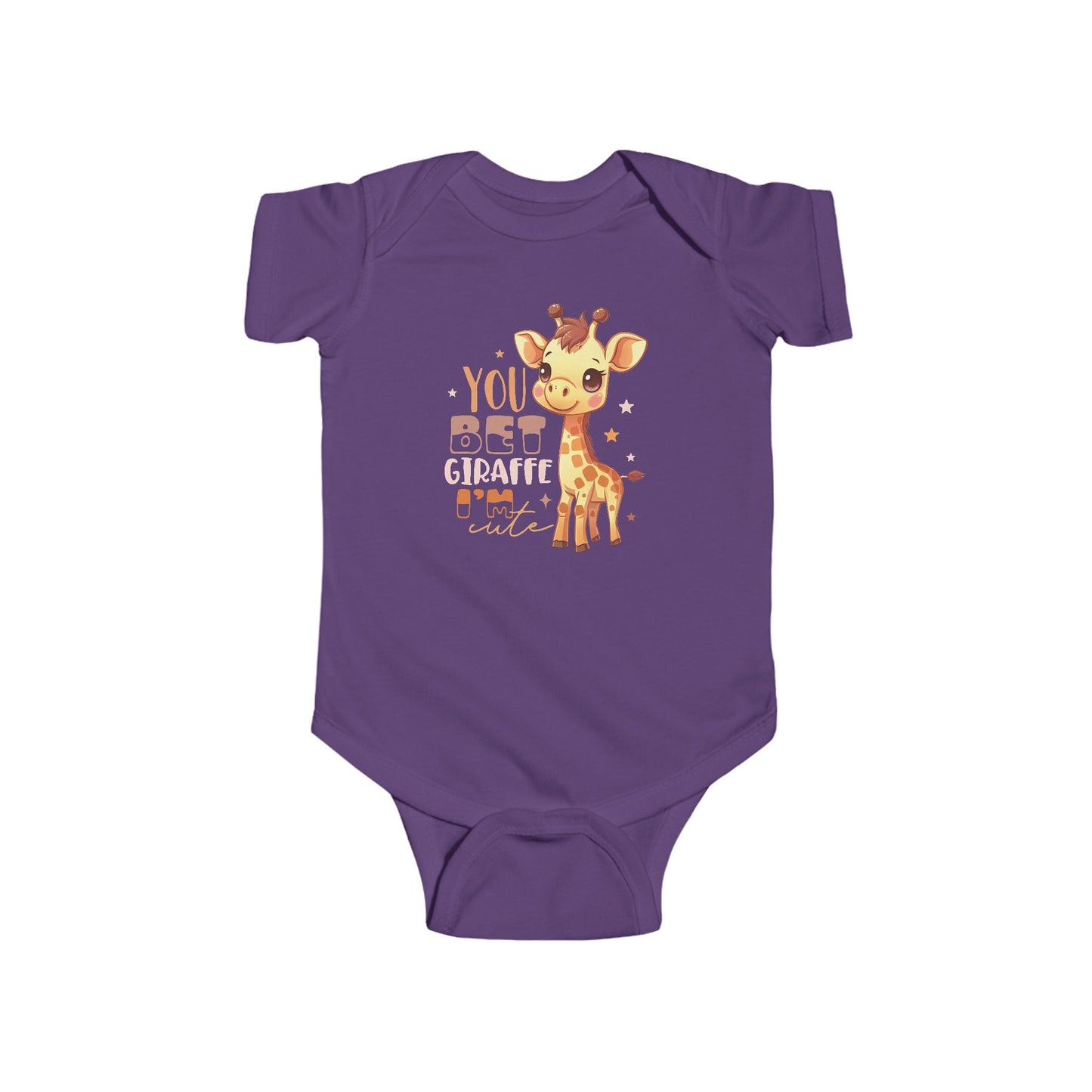 🦒 You Bet Giraffe I’m Cute Baby Onesie – Funny Animal Outfit 🌟