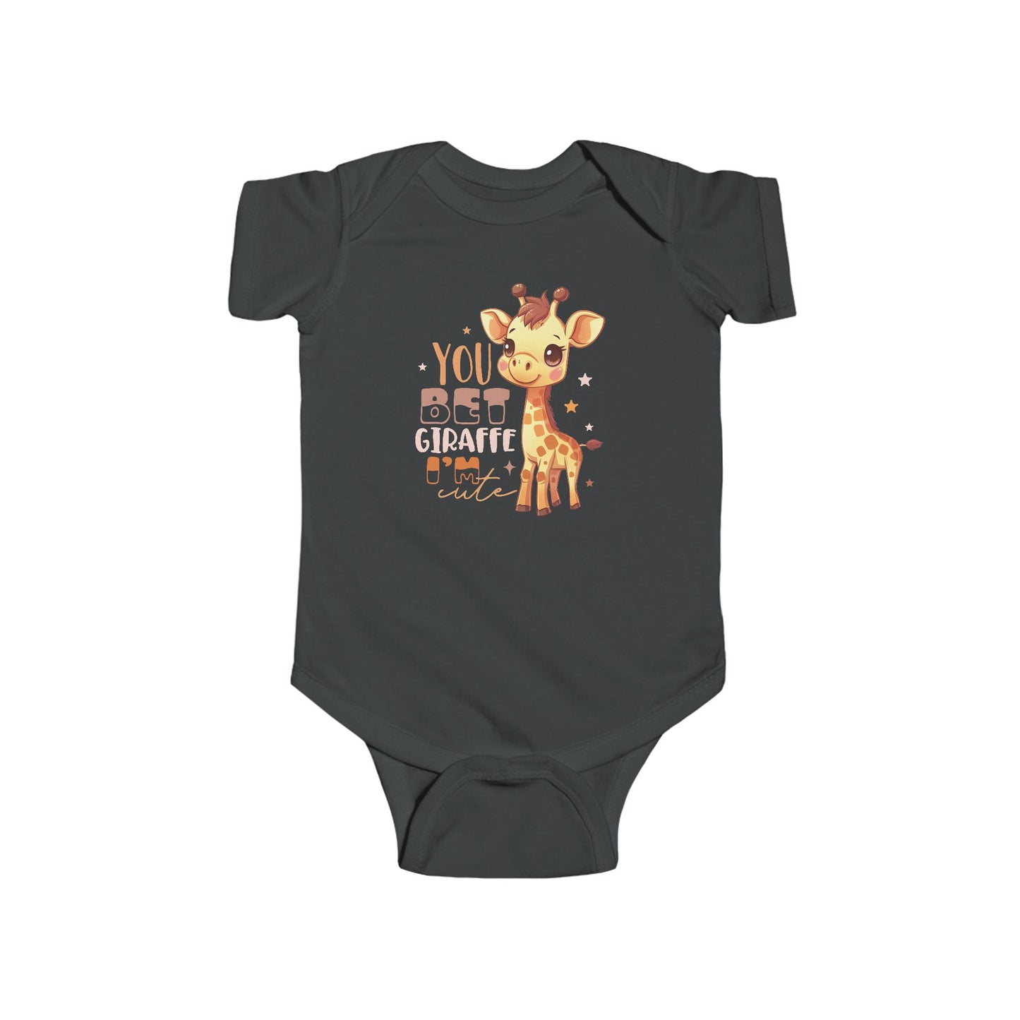 🦒 You Bet Giraffe I’m Cute Baby Onesie – Funny Animal Outfit 🌟