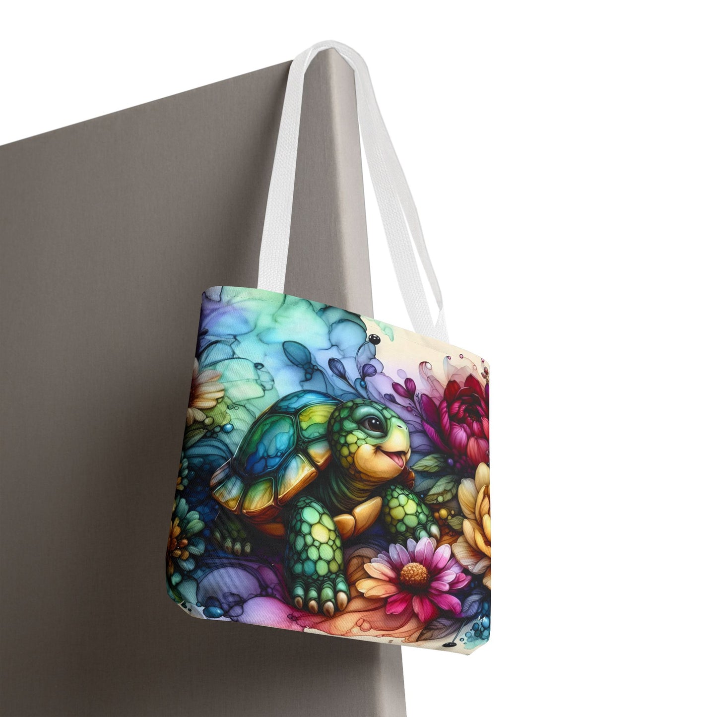 Bolsa de mano - Diseño de tortugas coloridas