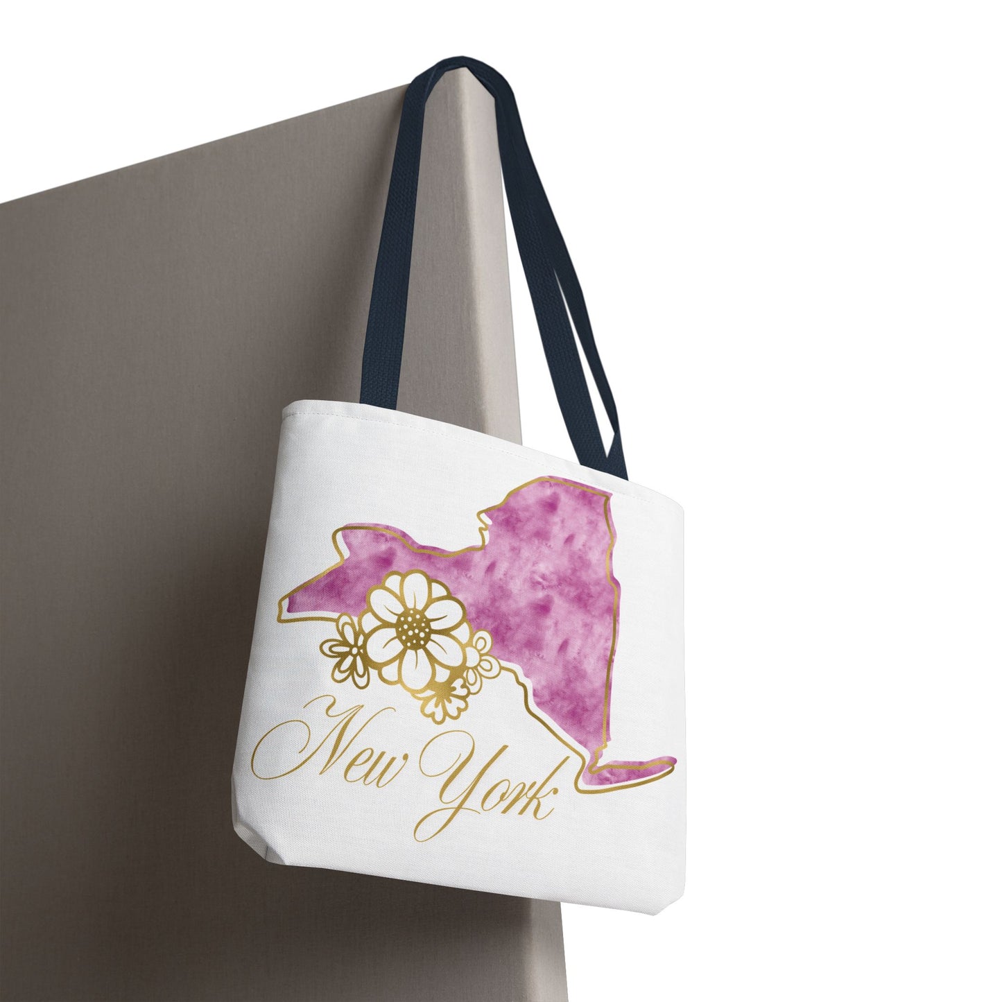 🗽 New York State Floral Tote Bag – Chic, Practical & City Charm 🌸