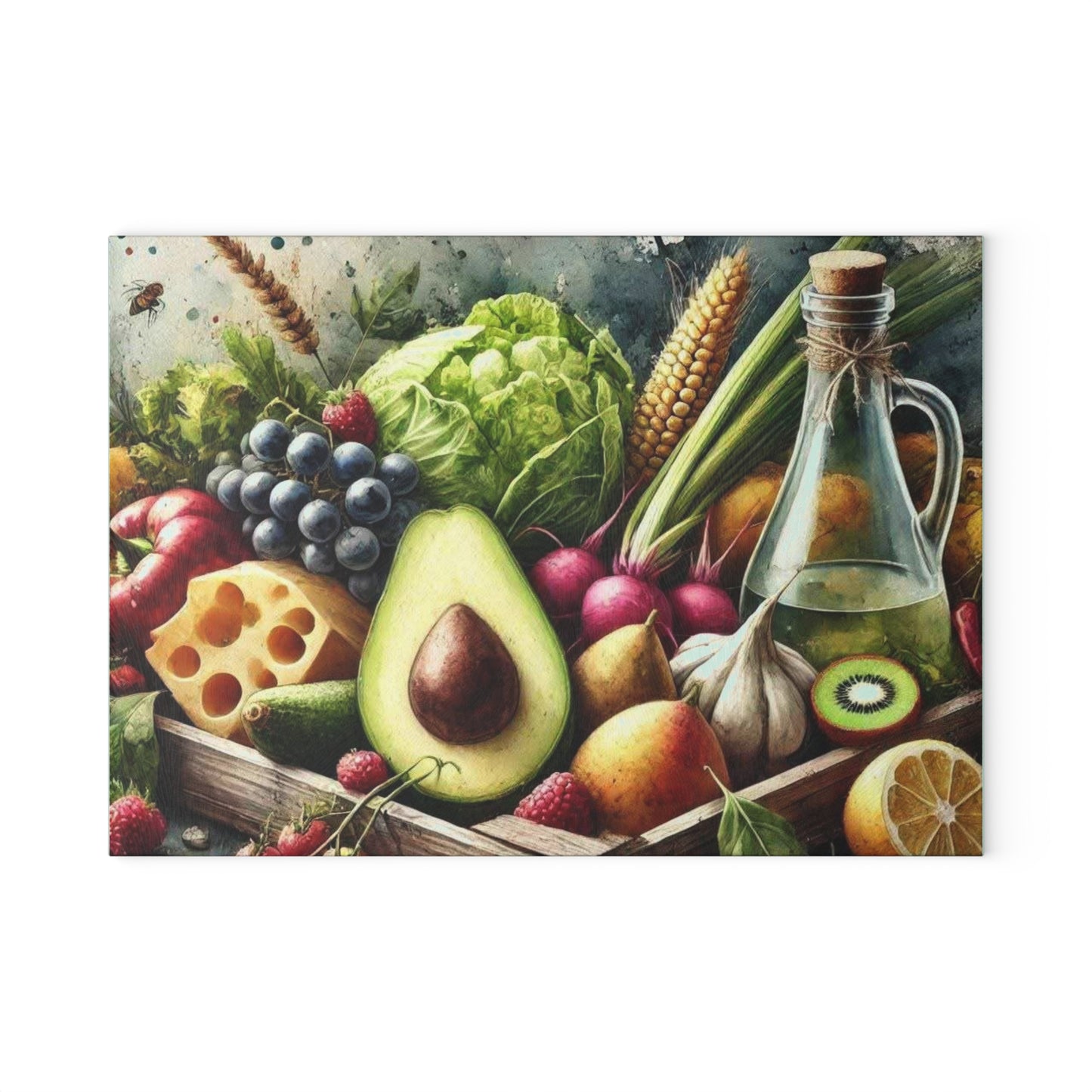 Tabla de cortar frutas y quesos, presentación elegante de alimentos, tabla de charcutería, bandeja de frutas, ideas para tablas de quesos, presentación en la cocina, comida para fiestas