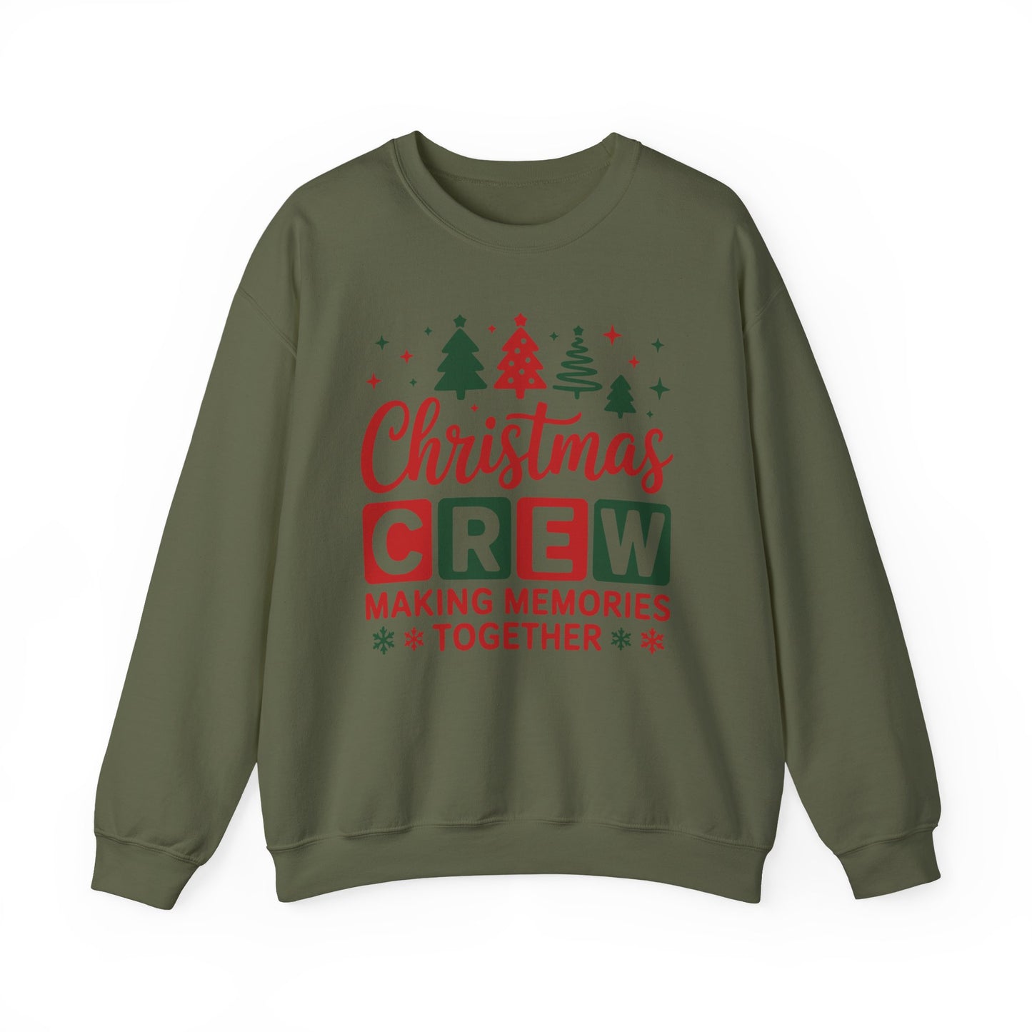 🎄✨ Christmas Crew Sweatshirt – Matching Holiday Outfit for Festive Fun