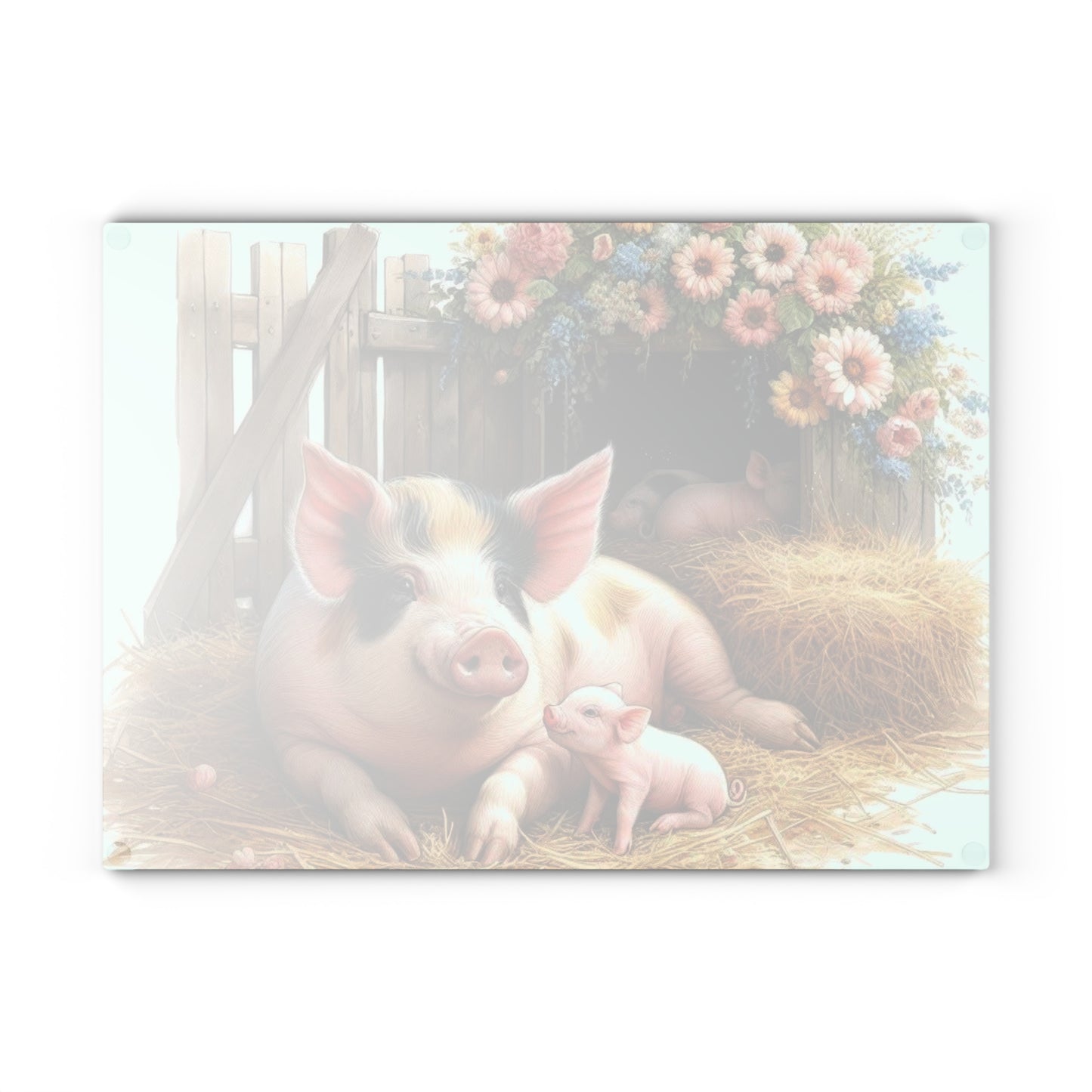 Tabla de cortar de cerdo, amantes de los animales, decoración de granja, accesorios de cocina, regalo único, tabla de charcutería, tabla de cortar personalizada, cocinas de cerdo