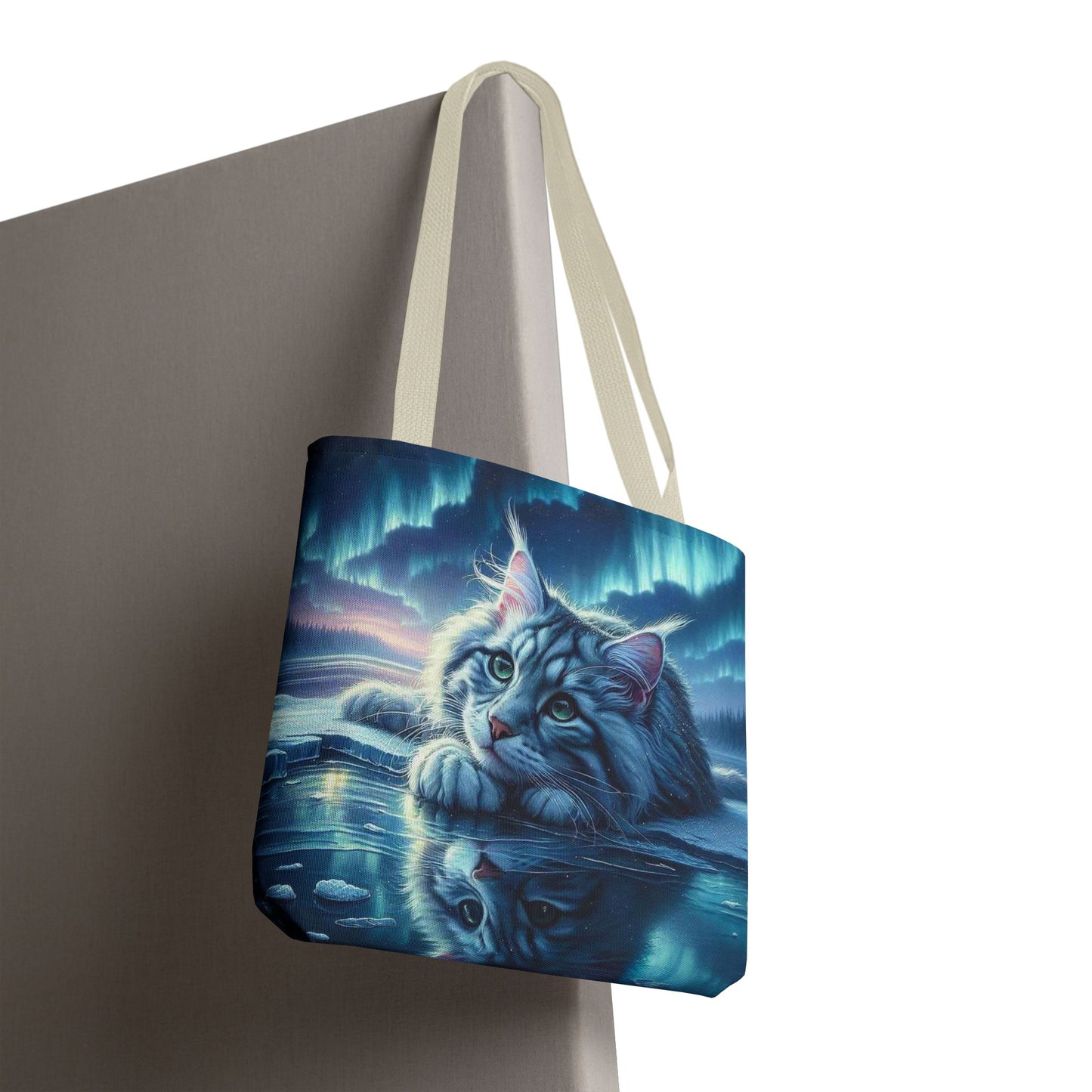 Bolso de mano Majestic Maine Coon Cat: duradero, elegante y reutilizable, ideal para amantes de los gatos, dueños de mascotas, para ir de compras, leer libros y para uso diario.