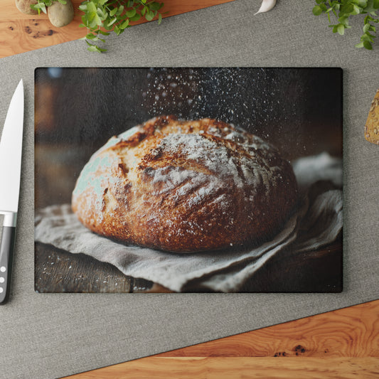 🍞✨ Rustic Artisan Bread Cutting Board – Timeless Kitchen Charm 🌾