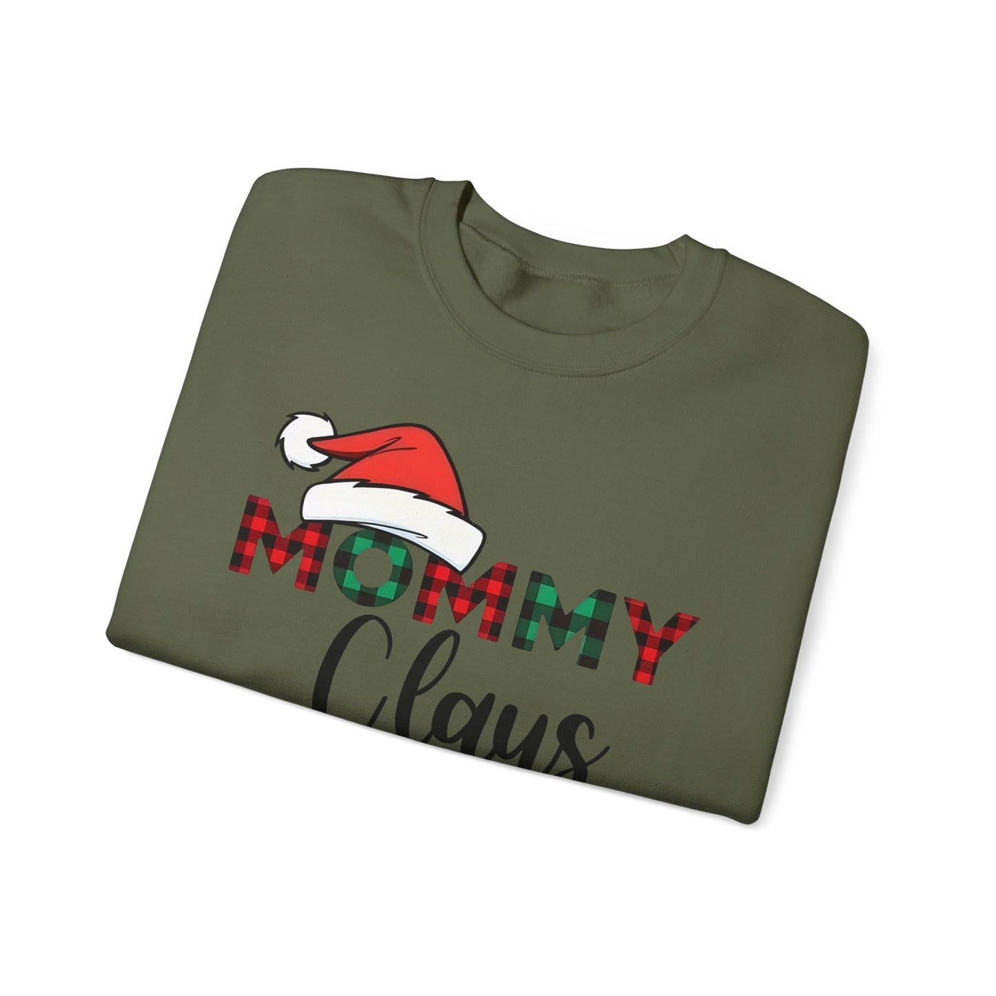 🎅❤️ Mommy Claus Sweatshirt – Festive Holiday Cheer in Cozy Style ❄️✨