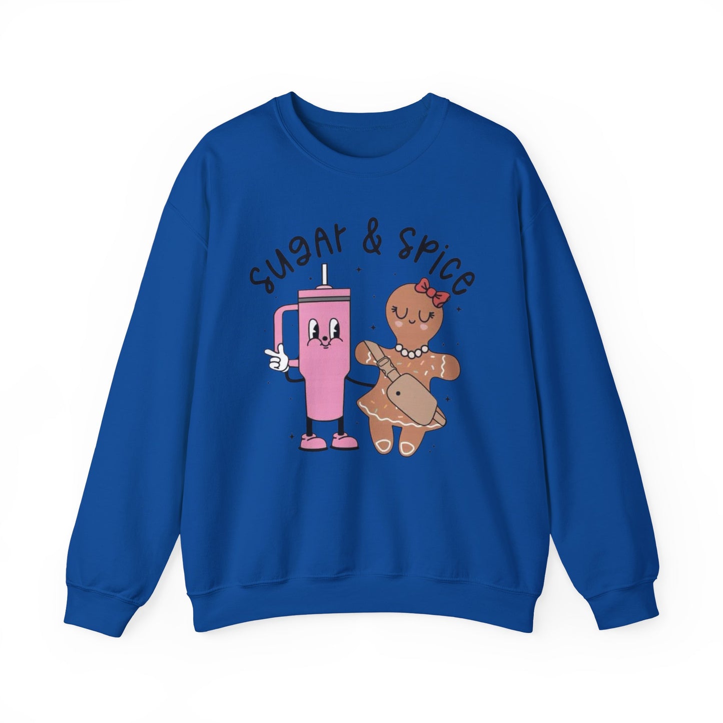 🍬✨ Sugar & Spice Sweatshirt – Sweet Gingerbread & Cozy Vibes 🎄☕