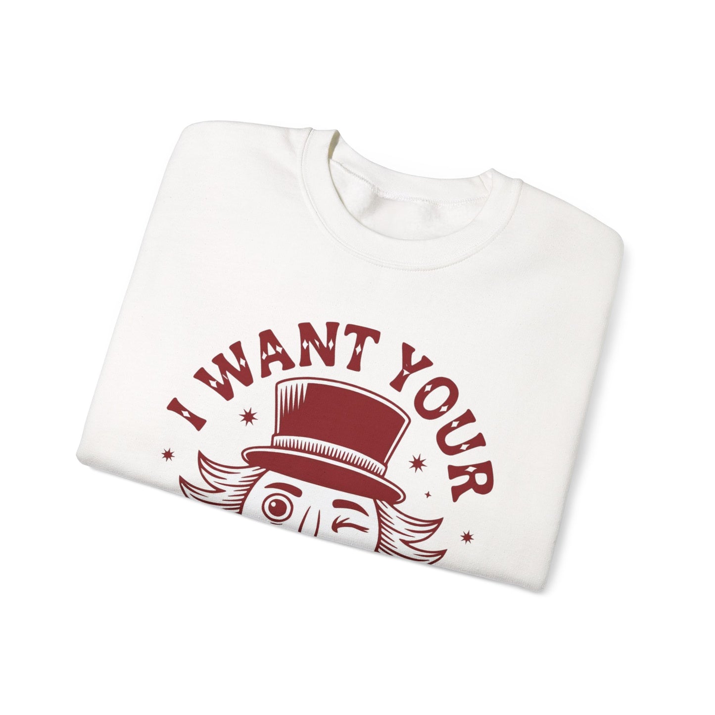 🎄😂 I Want Your Nuts Sweatshirt – Funny Nutcracker Christmas Pullover for Women