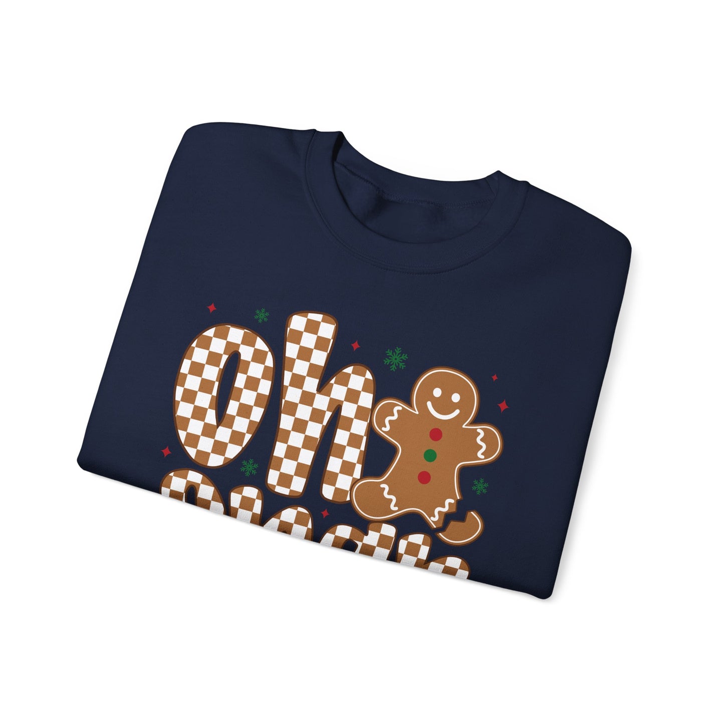 🍪✨ Oh Snap Gingerbread Crewneck – Cozy Pun for Cookie Lovers 🎄😄