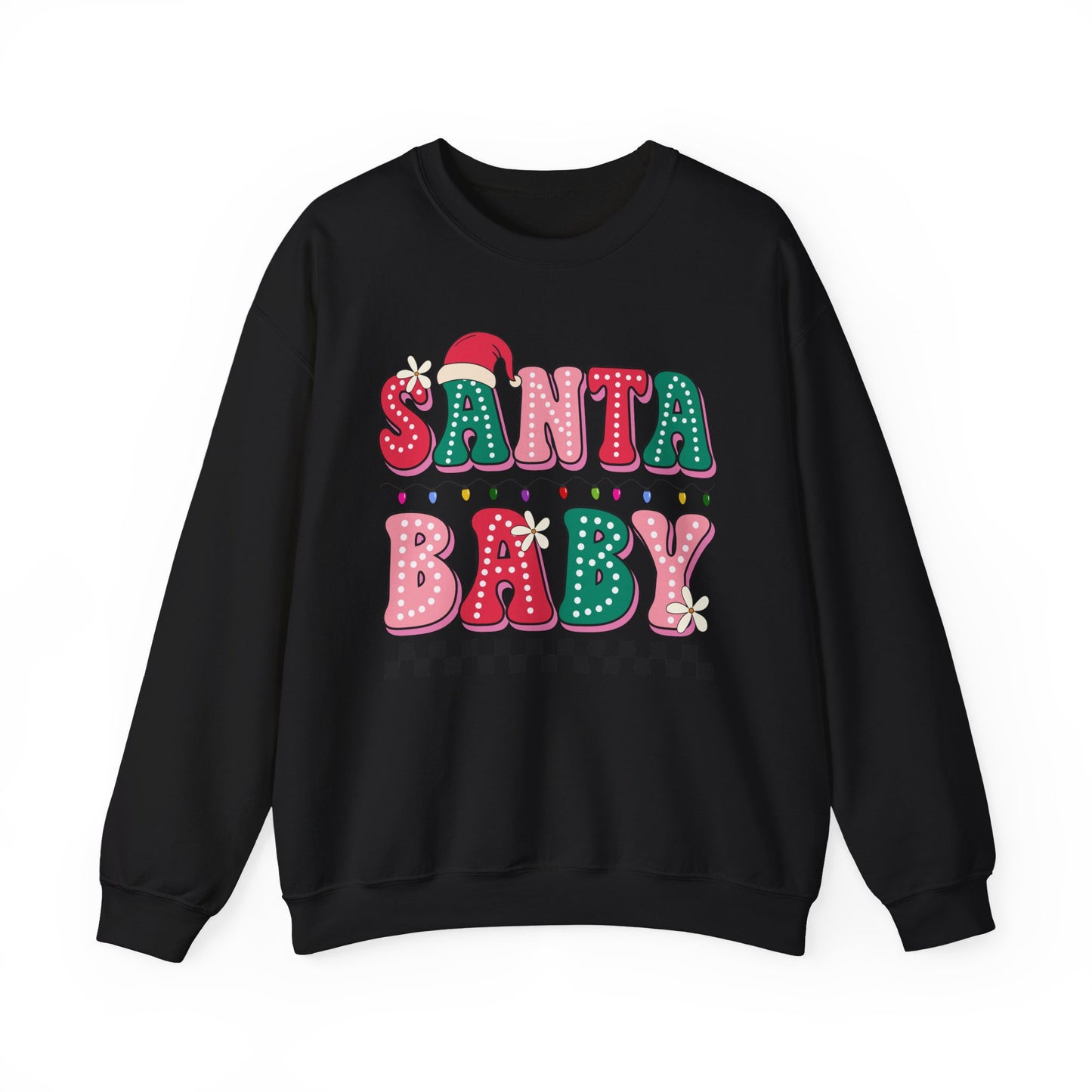 🎅✨ Santa Baby Retro Sweatshirt – Cute & Festive Holiday Style