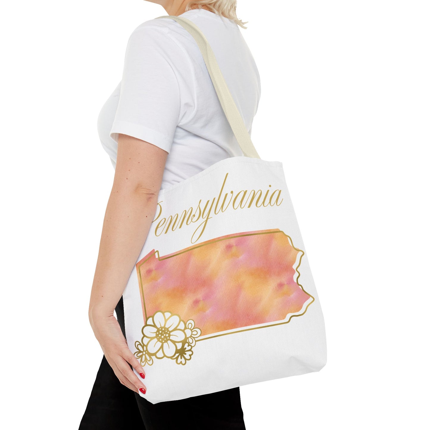 🌸 Pennsylvania State Floral Tote Bag – Elegant, Practical & Historic Charm 👜