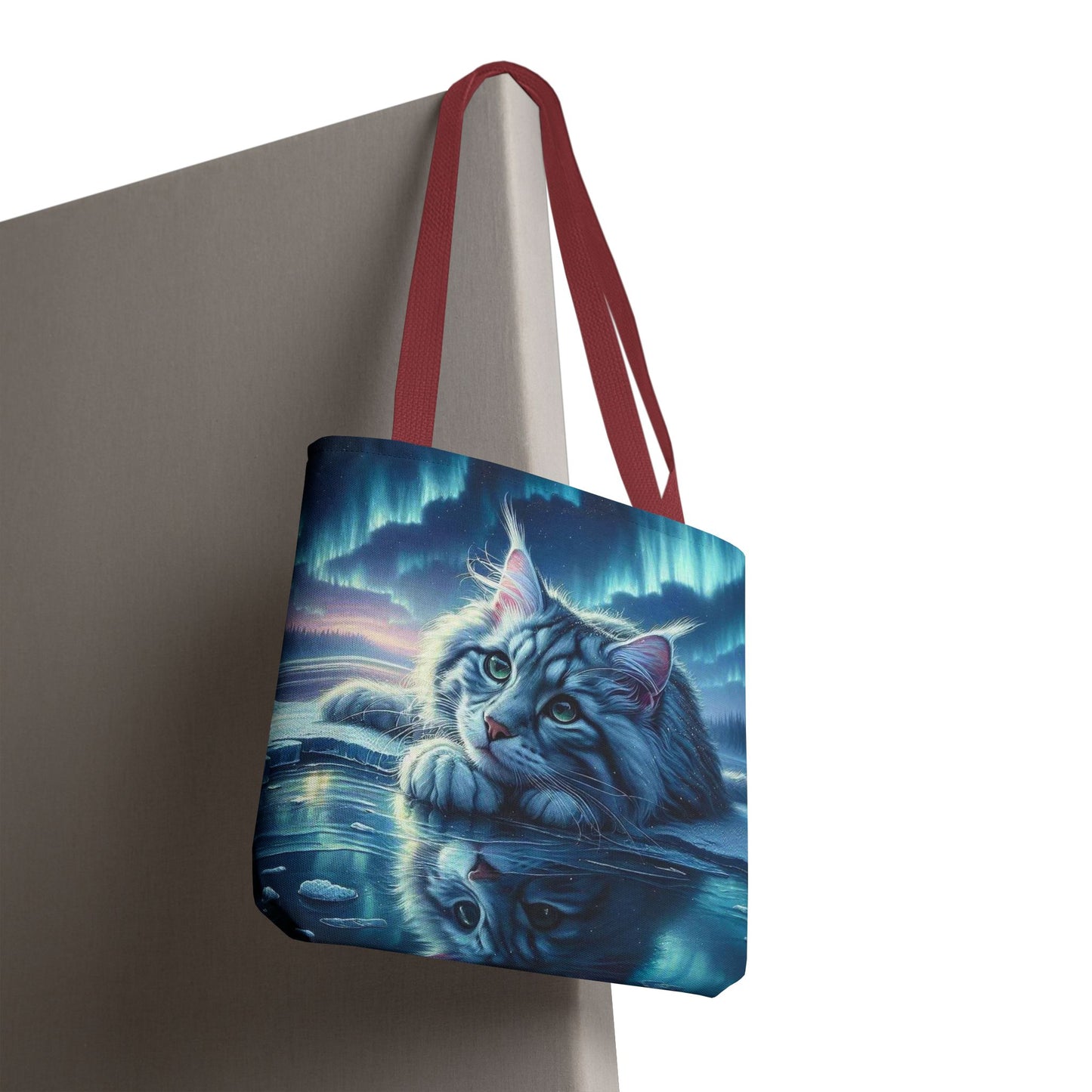 Bolso de mano Majestic Maine Coon Cat: duradero, elegante y reutilizable, ideal para amantes de los gatos, dueños de mascotas, para ir de compras, leer libros y para uso diario.