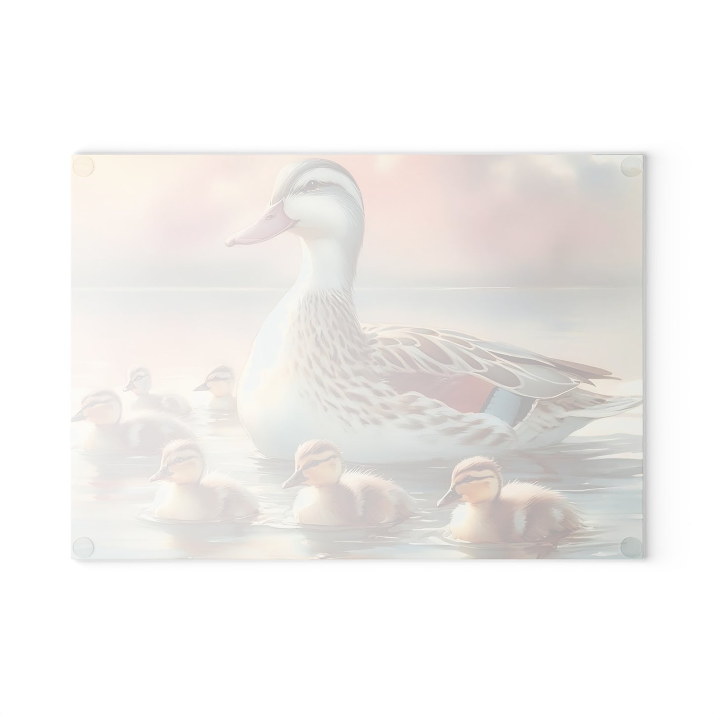 Tabla de cortar de vidrio con forma de pato, regalo de cocina único, tabla de charcutería, regalo para chef, regalo de aniversario, regalo de boda, utensilios de cocina, personalizado