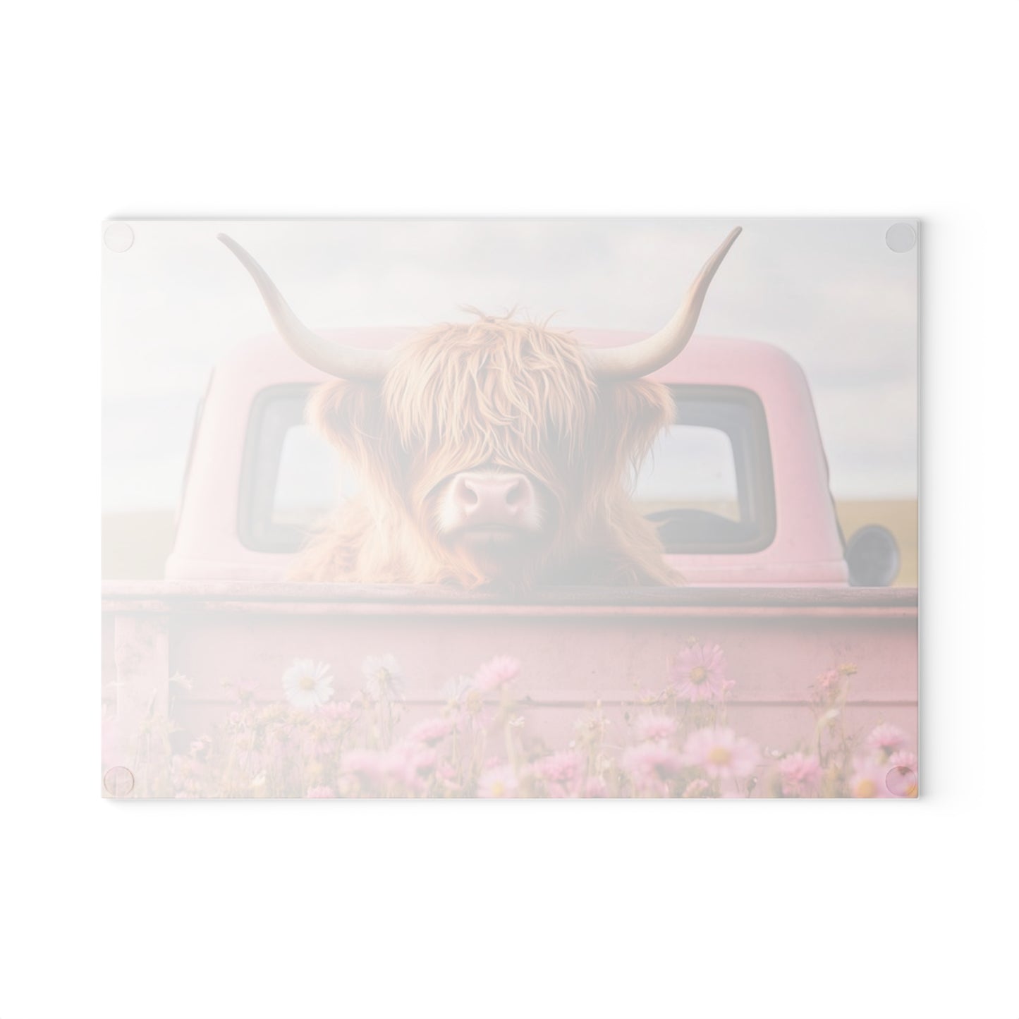 🍂✨ Rustic Floral Swirl Cutting Board – Vintage Charm for Your Kitchen ✨🌿