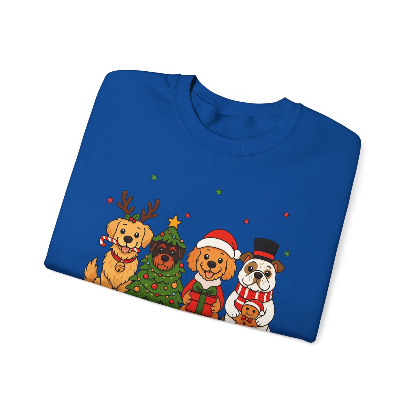 🐶🎄 Merry Woofmas Sweatshirt – Festive Dog Lovers Holiday Crewneck