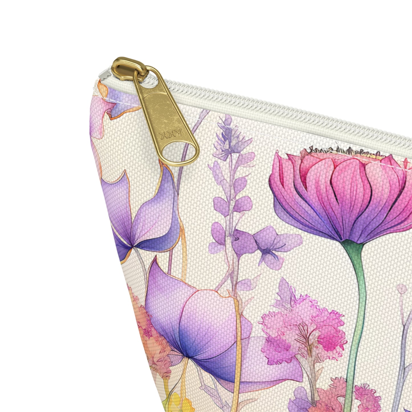 Accessory Pouch – Floral Garden Makeup Bag
