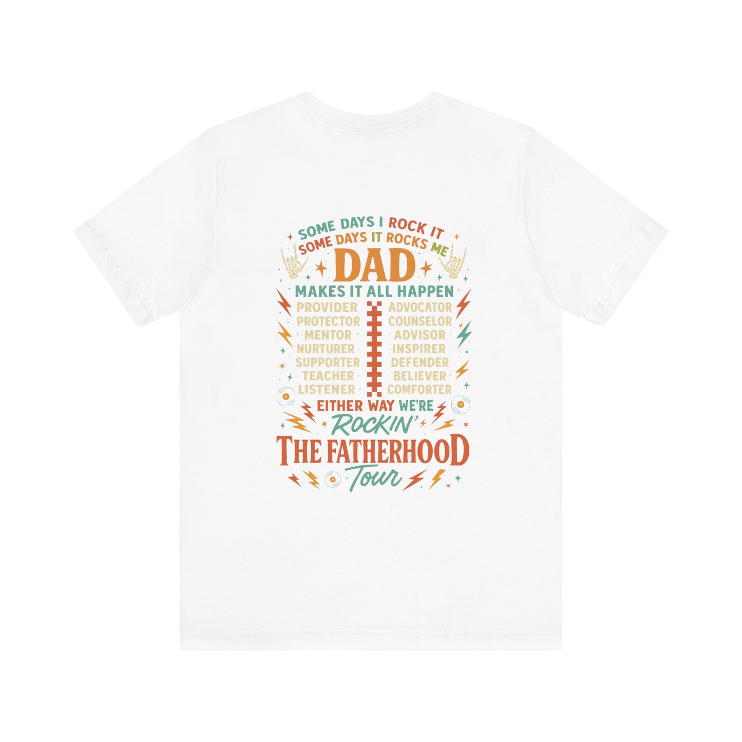 🎤 DAD TOUR – Camiseta divertida para papá inspirada en un concierto