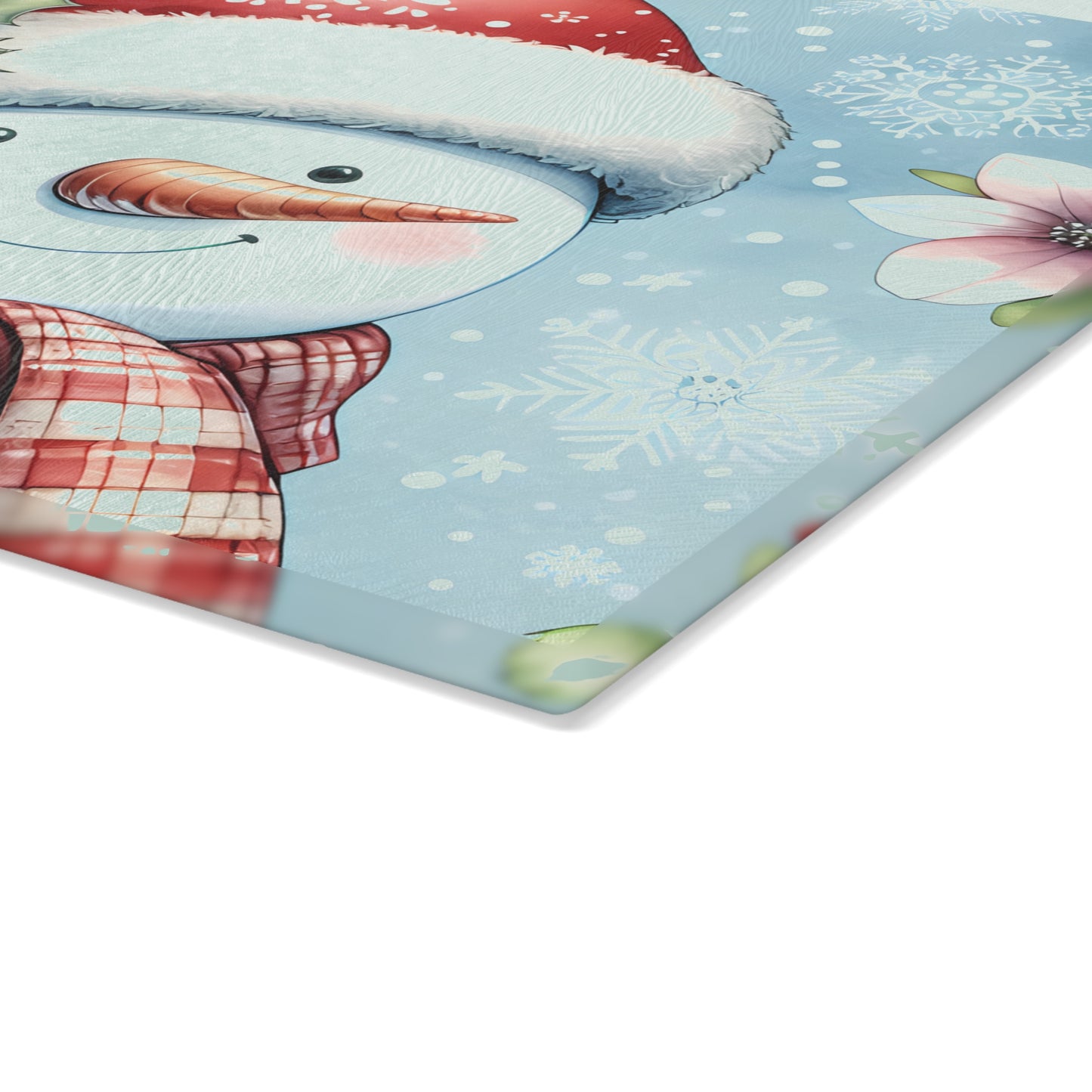 ⛄❄️ Snowman Christmas Cutting Board – Cozy Winter Charm for Your Holiday Kitchen 🎄✨