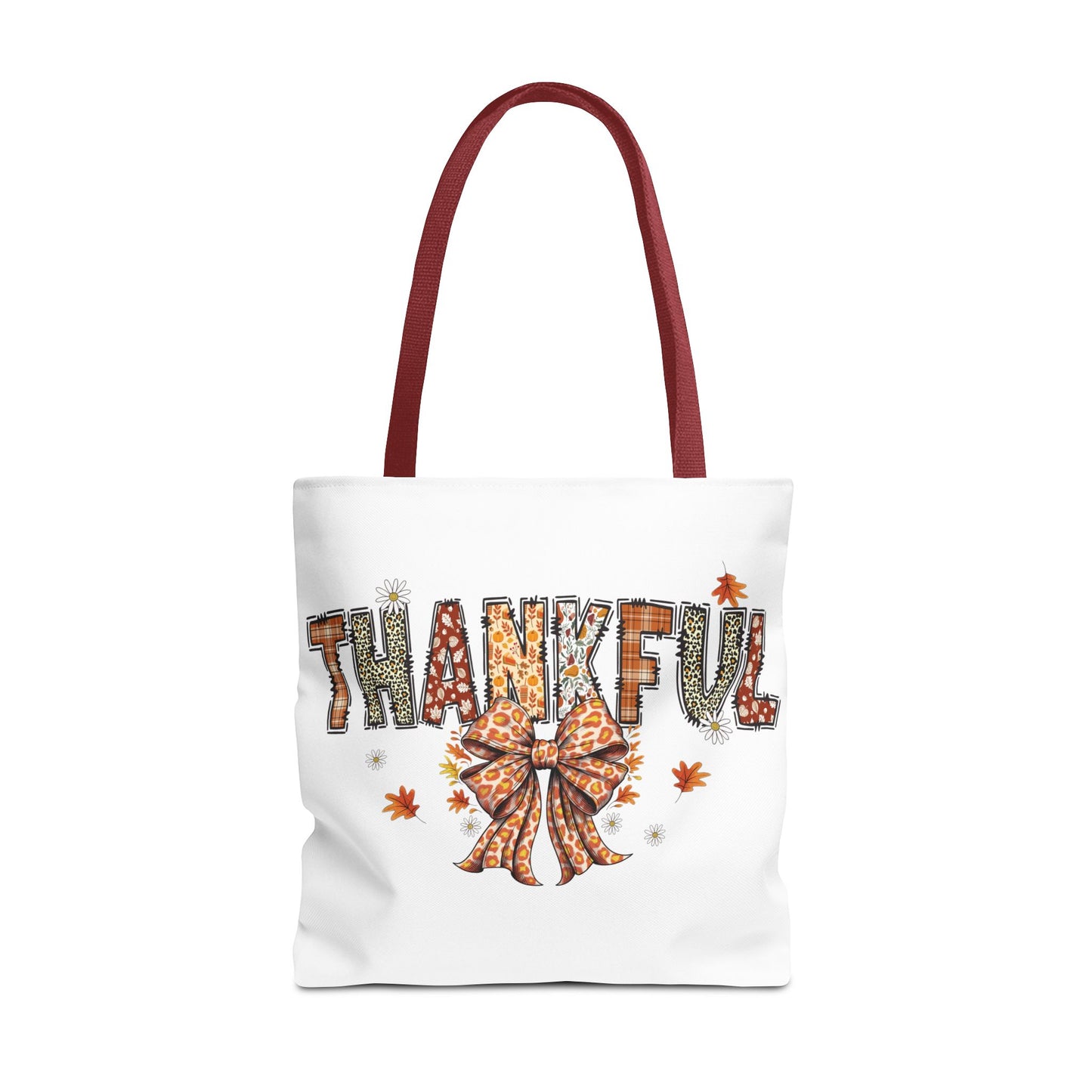 🧡 Thankful Tote Bag – Leopard Prints & Autumn Vibes in One Cozy Carryall 🍁