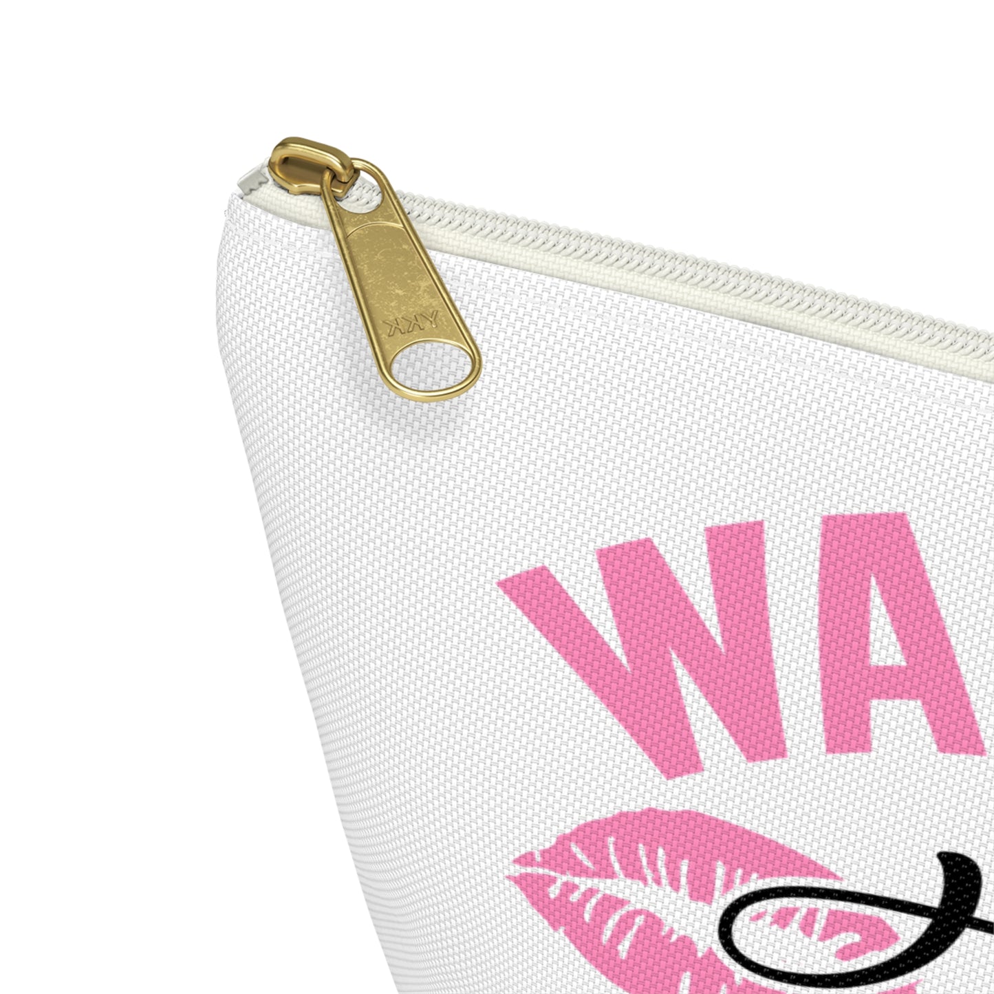 Accessory Pouch – "Wake Up And Makeup" Makeup Bag