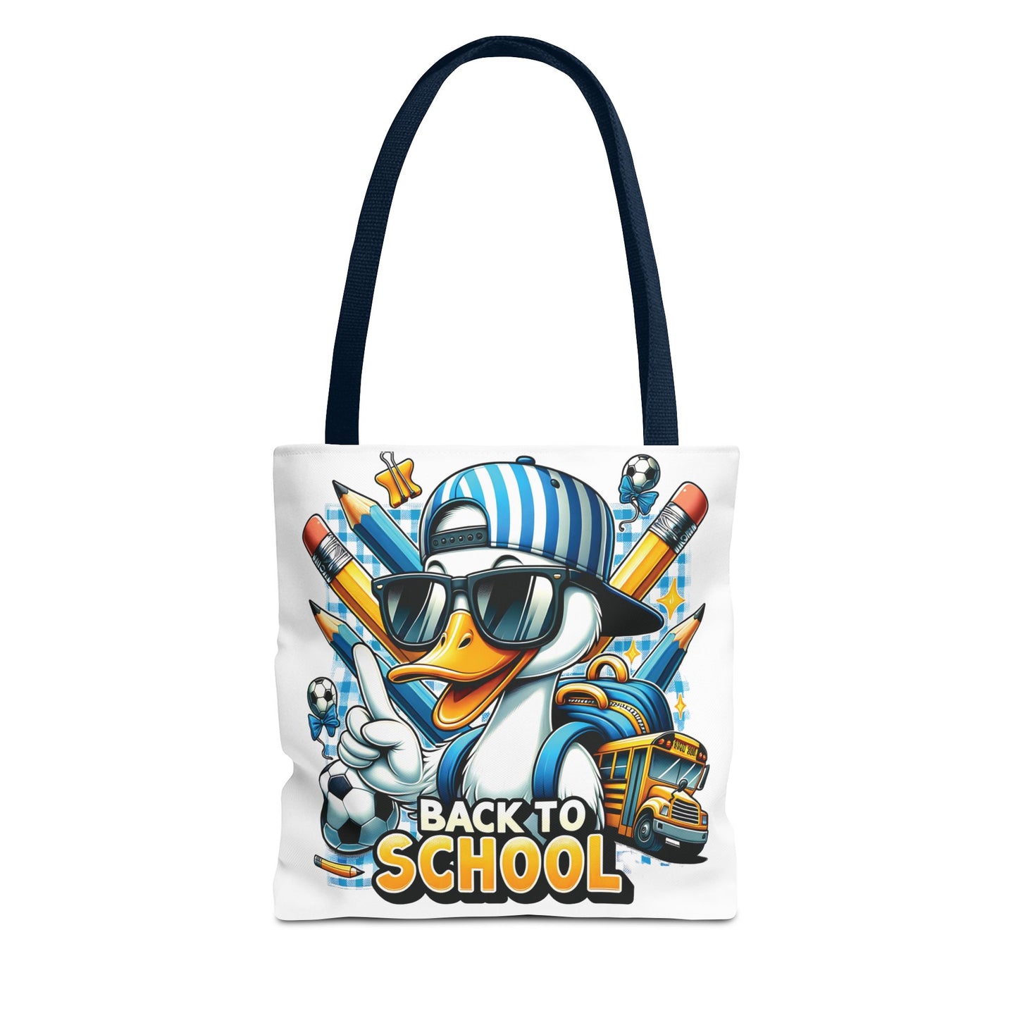 🦆 Cool Duck Back to School Tote – Waddle into the School Year in Style 🏫