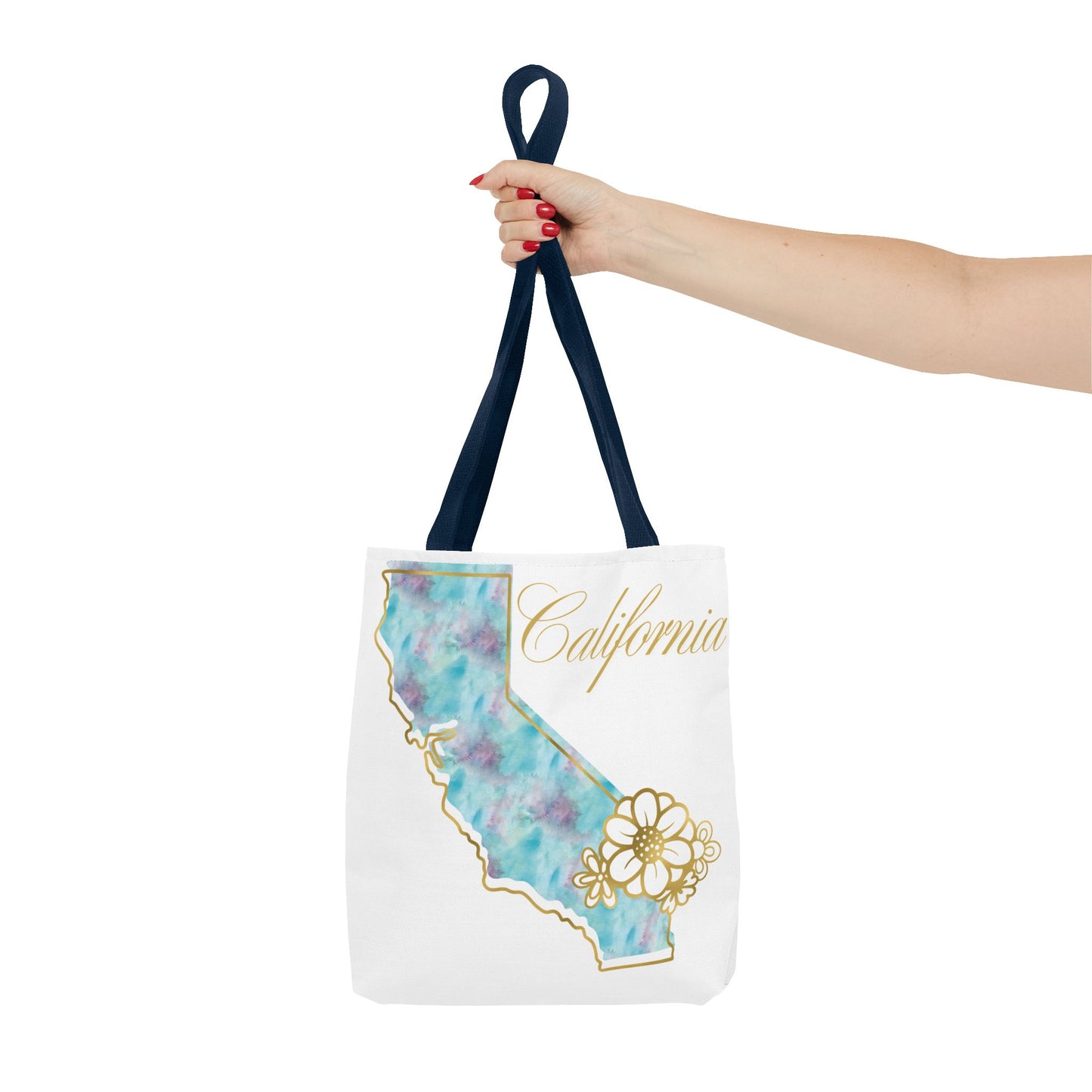 🌸 California State Floral Tote Bag – Elegant, Artistic & Practical 👜