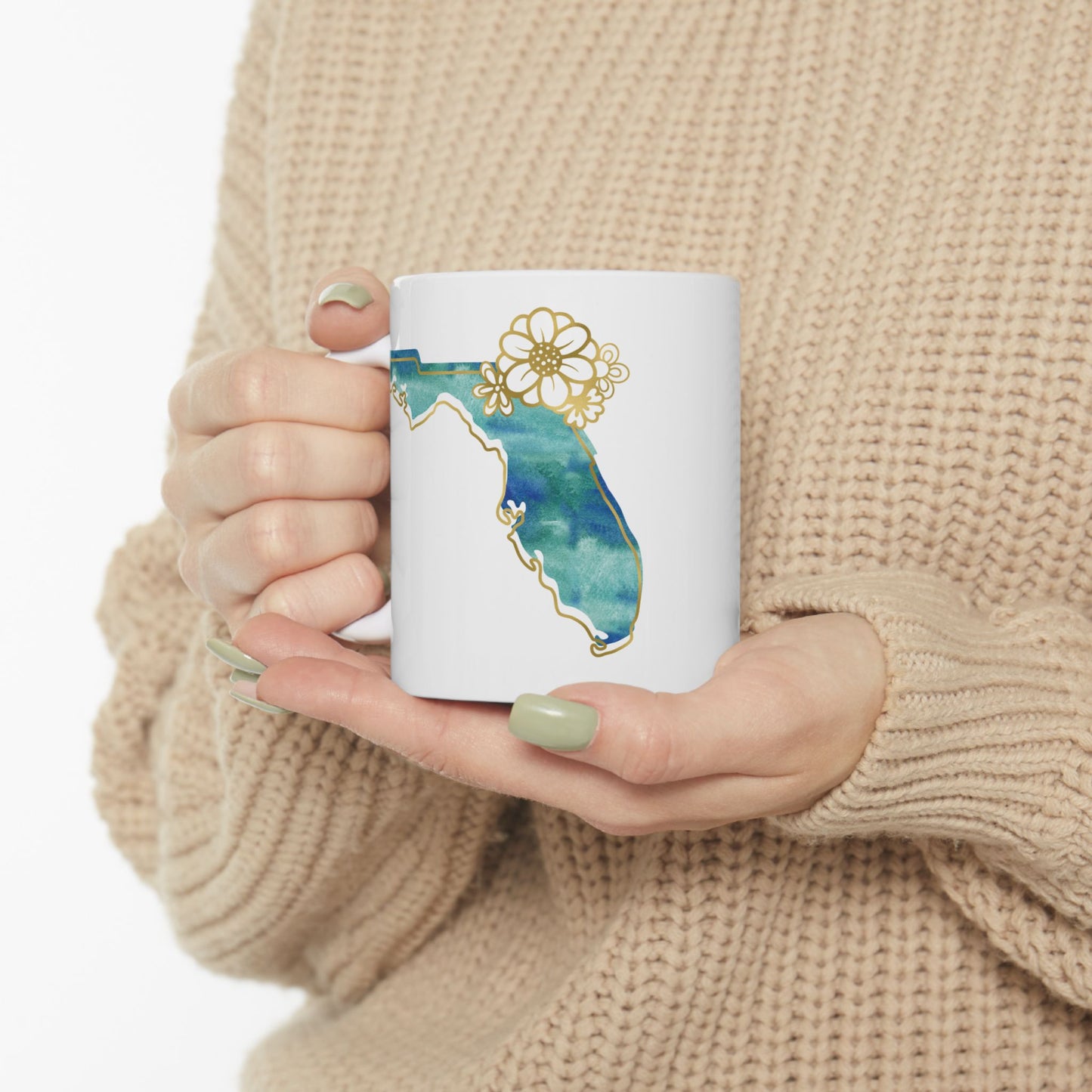 ☕ Home is Where the ❤️ Is – Florida Mug – Sunshine State Sips ☀️
