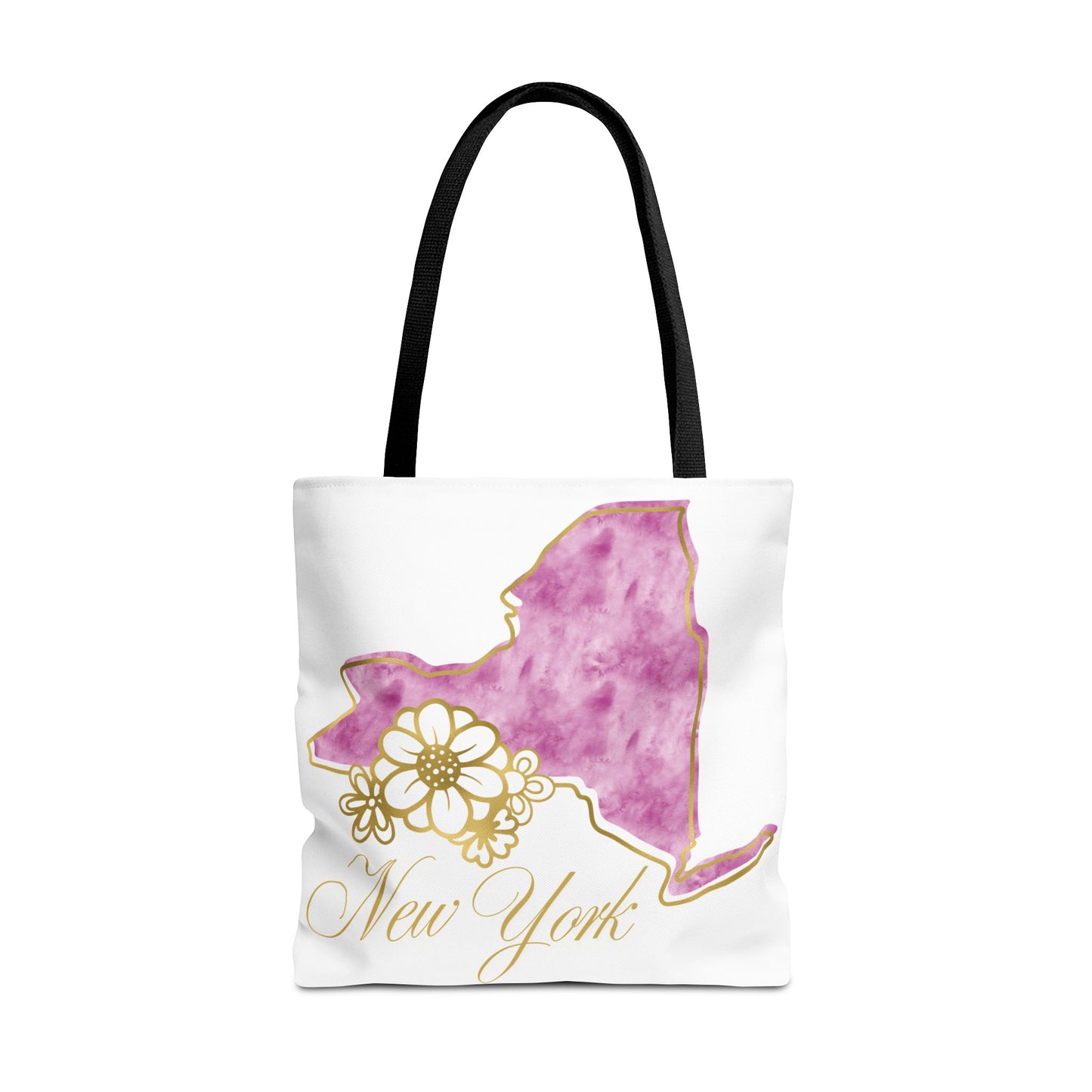 🗽 New York State Floral Tote Bag – Chic, Practical & City Charm 🌸