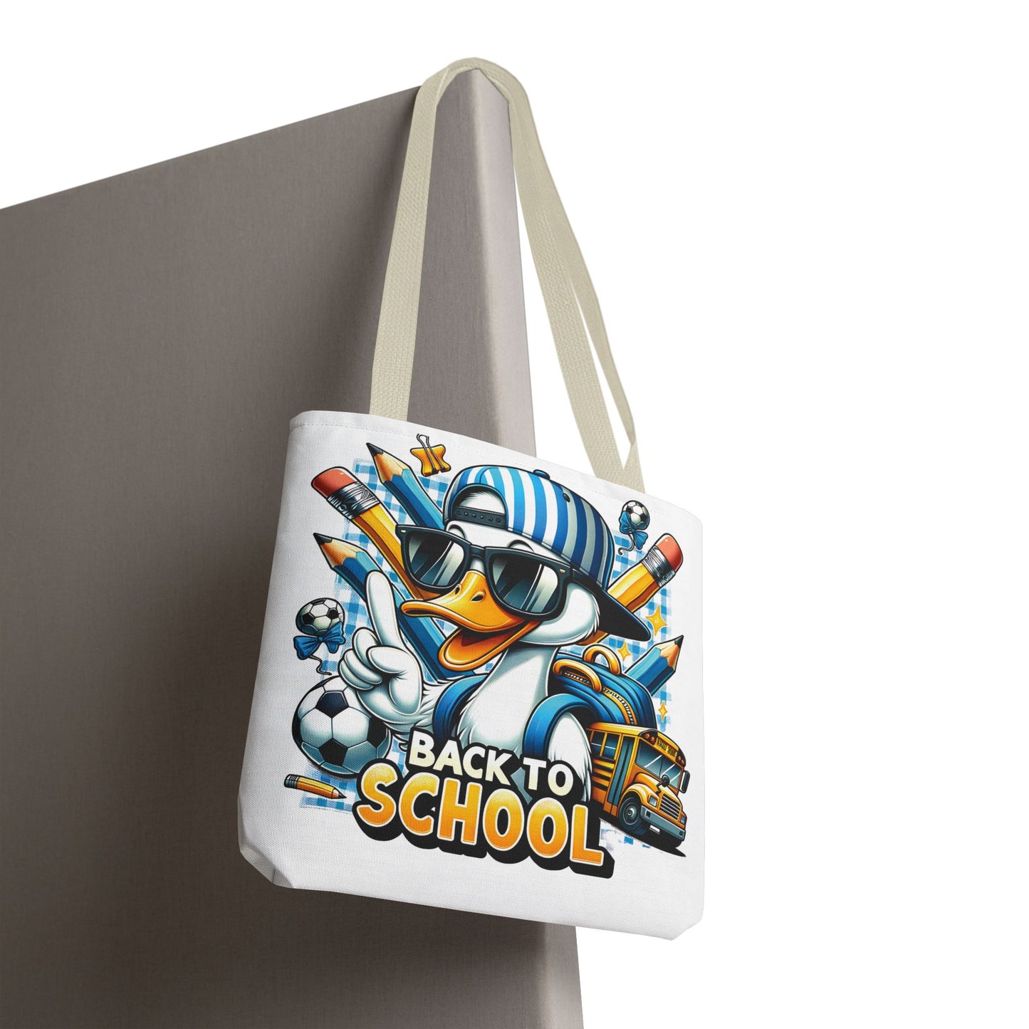🦆 Cool Duck Back to School Tote – Waddle into the School Year in Style 🏫