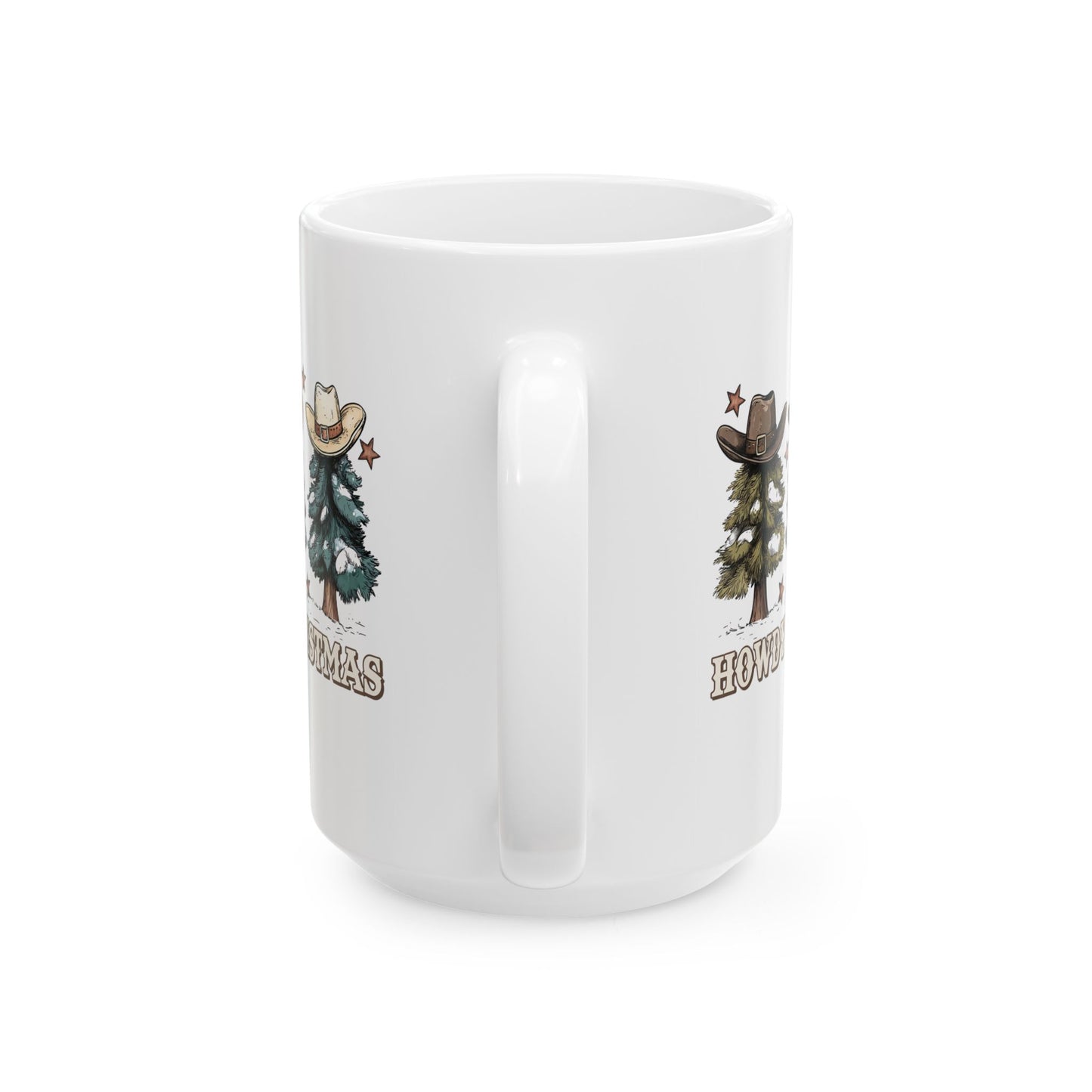 🎄🤠 Howdy Christmas Cowboy Mug – Western Holiday Cheer in Every Sip! ☕⭐