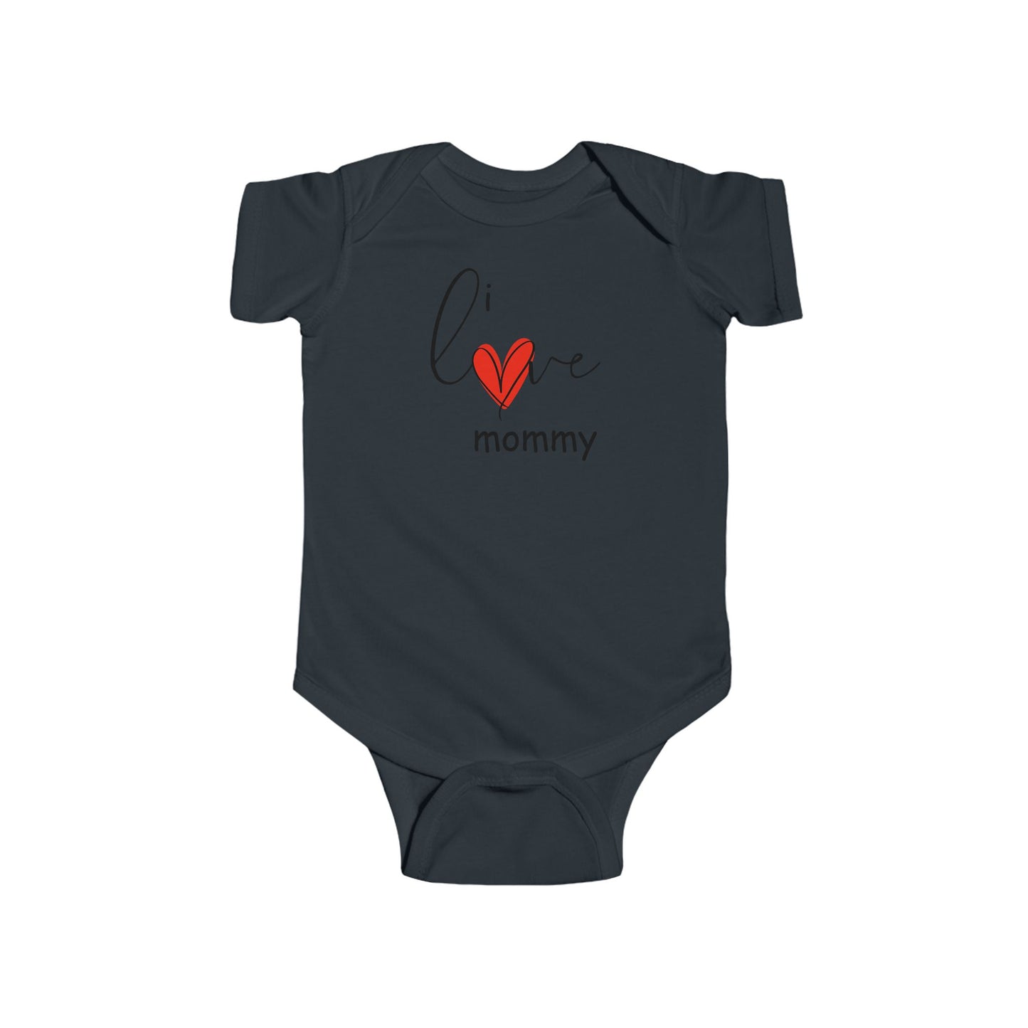 ❤️👶 I Love Mommy Baby Onesie – Sweetheart Print Outfit for Babies 🌸💝