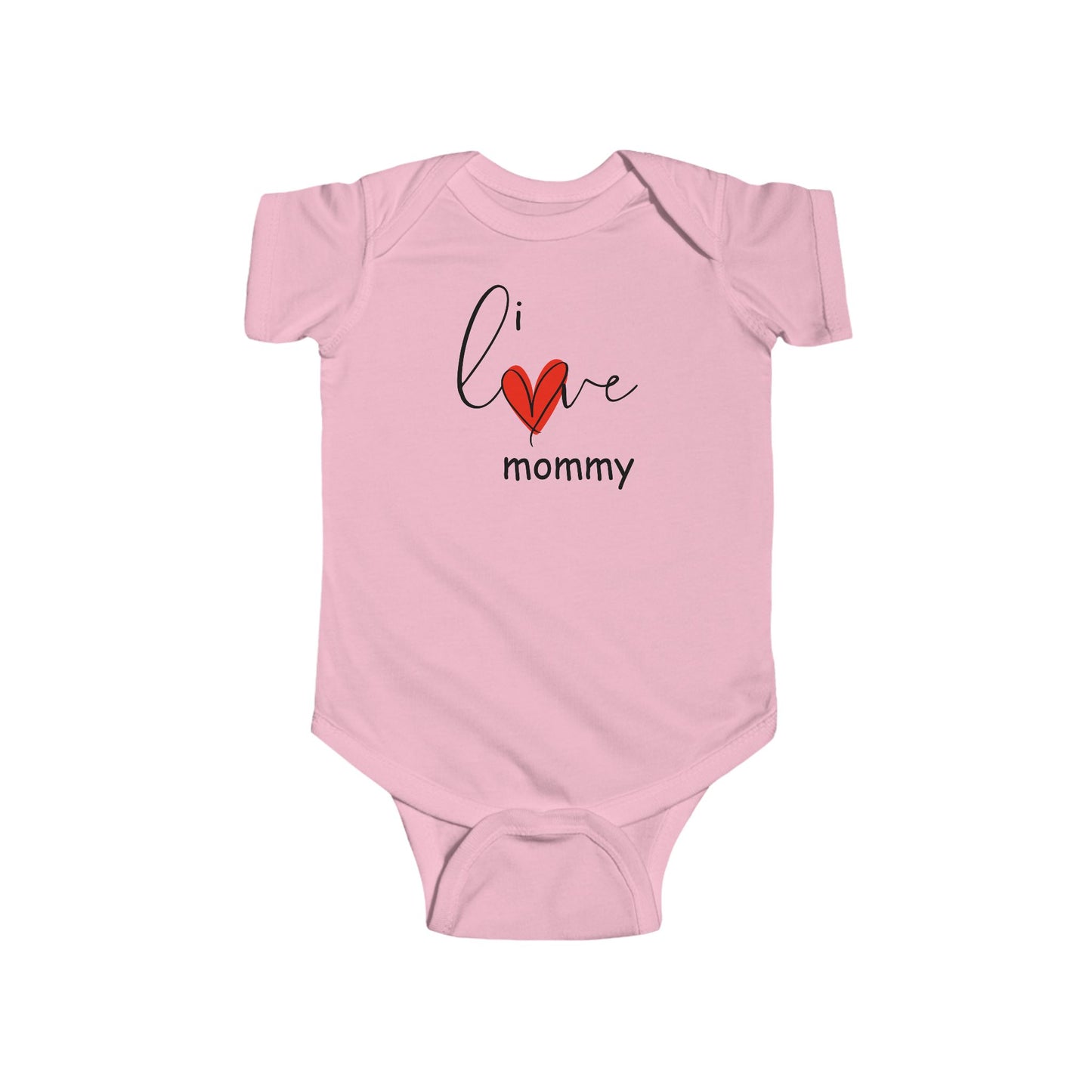 ❤️👶 I Love Mommy Baby Onesie – Sweetheart Print Outfit for Babies 🌸💝