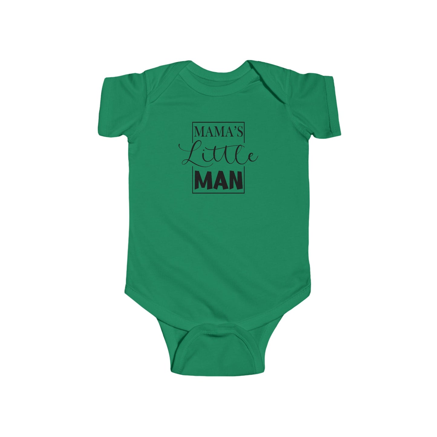 “Mama’s Little Man” Baby Onesie – Soft Cotton Infant Bodysuit for Boys
