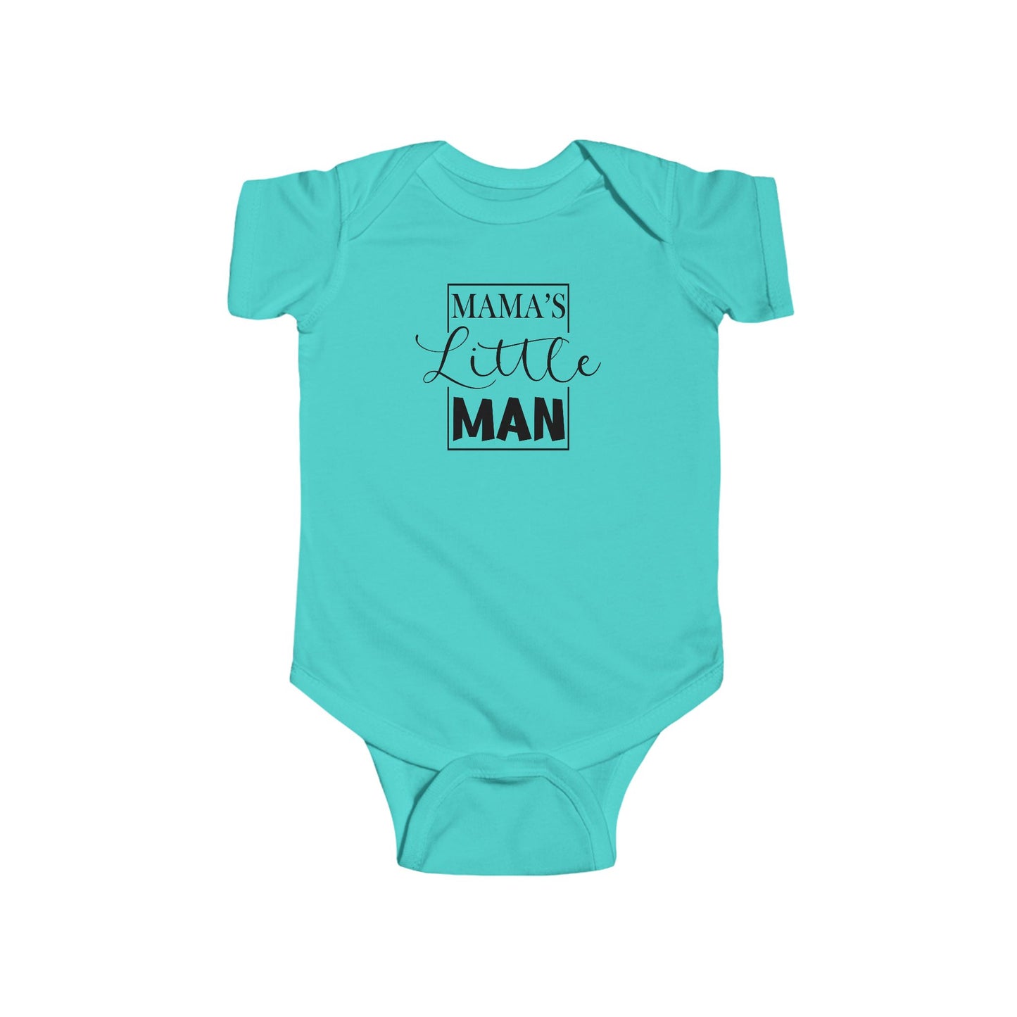 “Mama’s Little Man” Baby Onesie – Soft Cotton Infant Bodysuit for Boys