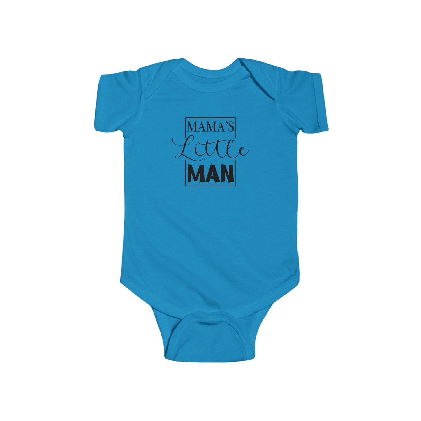“Mama’s Little Man” Baby Onesie – Soft Cotton Infant Bodysuit for Boys