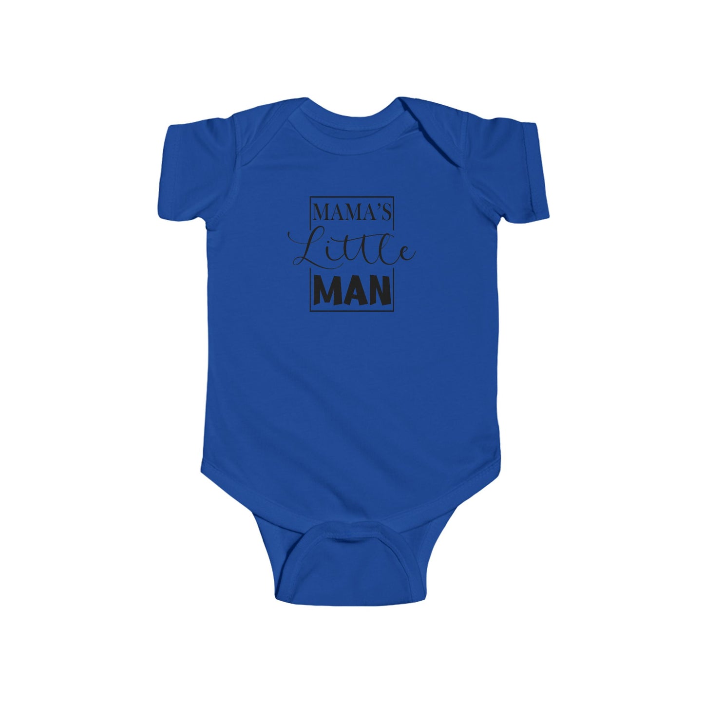 “Mama’s Little Man” Baby Onesie – Soft Cotton Infant Bodysuit for Boys