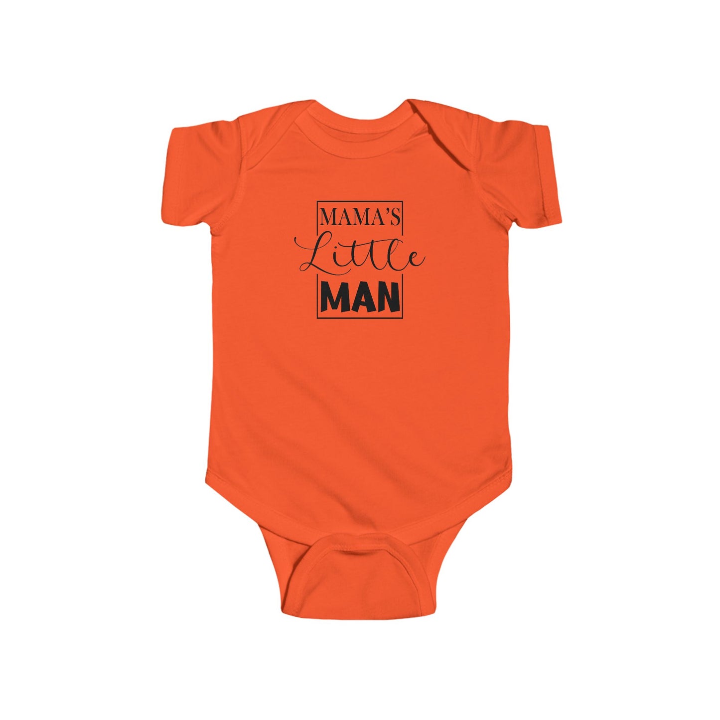 “Mama’s Little Man” Baby Onesie – Soft Cotton Infant Bodysuit for Boys