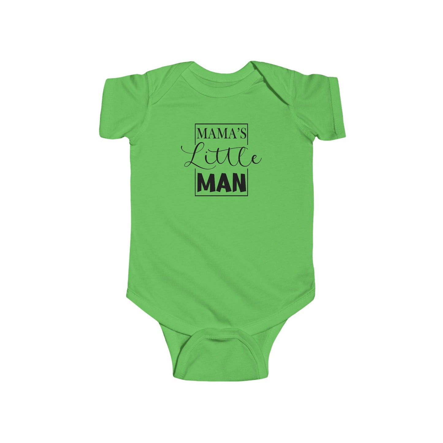“Mama’s Little Man” Baby Onesie – Soft Cotton Infant Bodysuit for Boys
