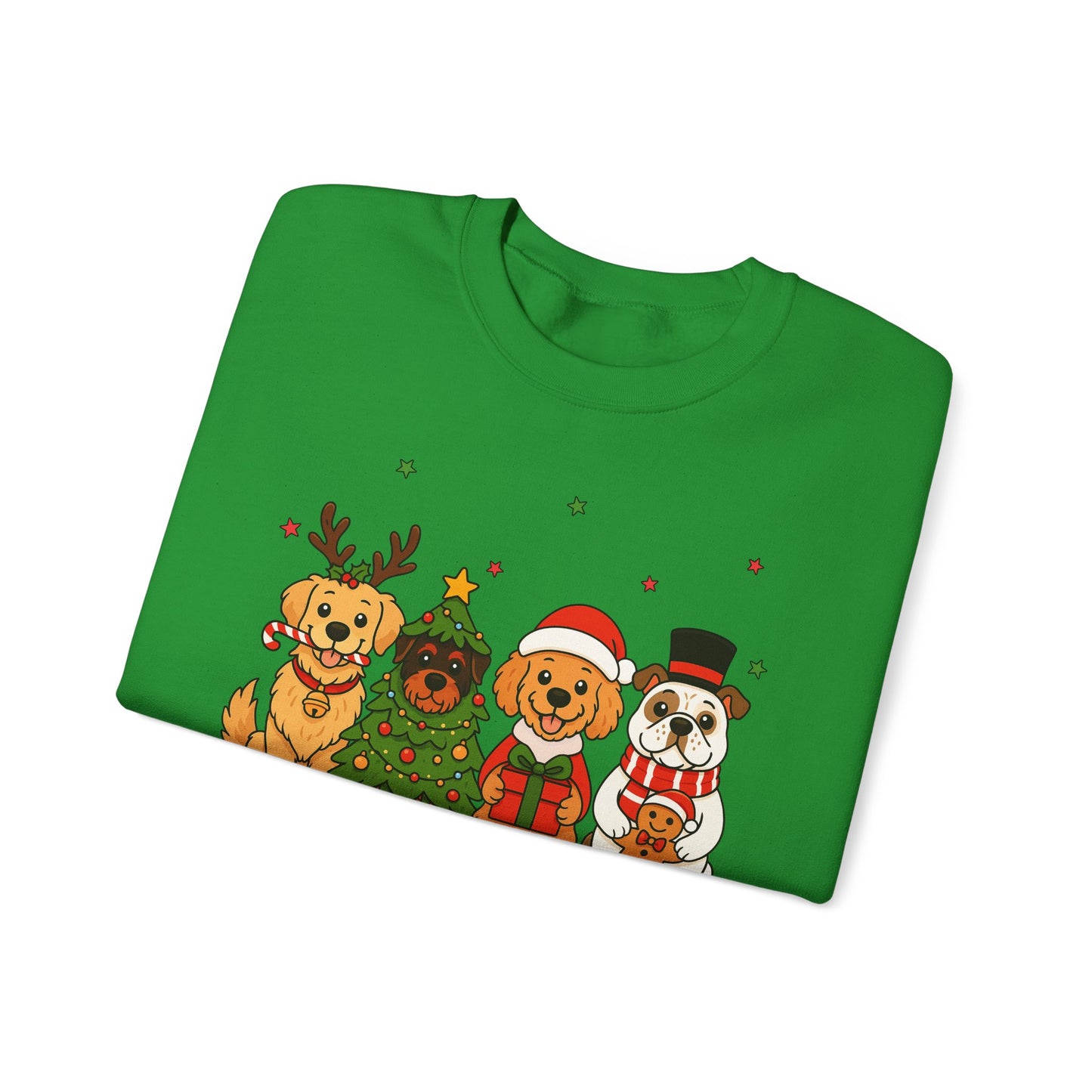 🐶🎄 Merry Woofmas Sweatshirt – Festive Dog Lovers Holiday Crewneck