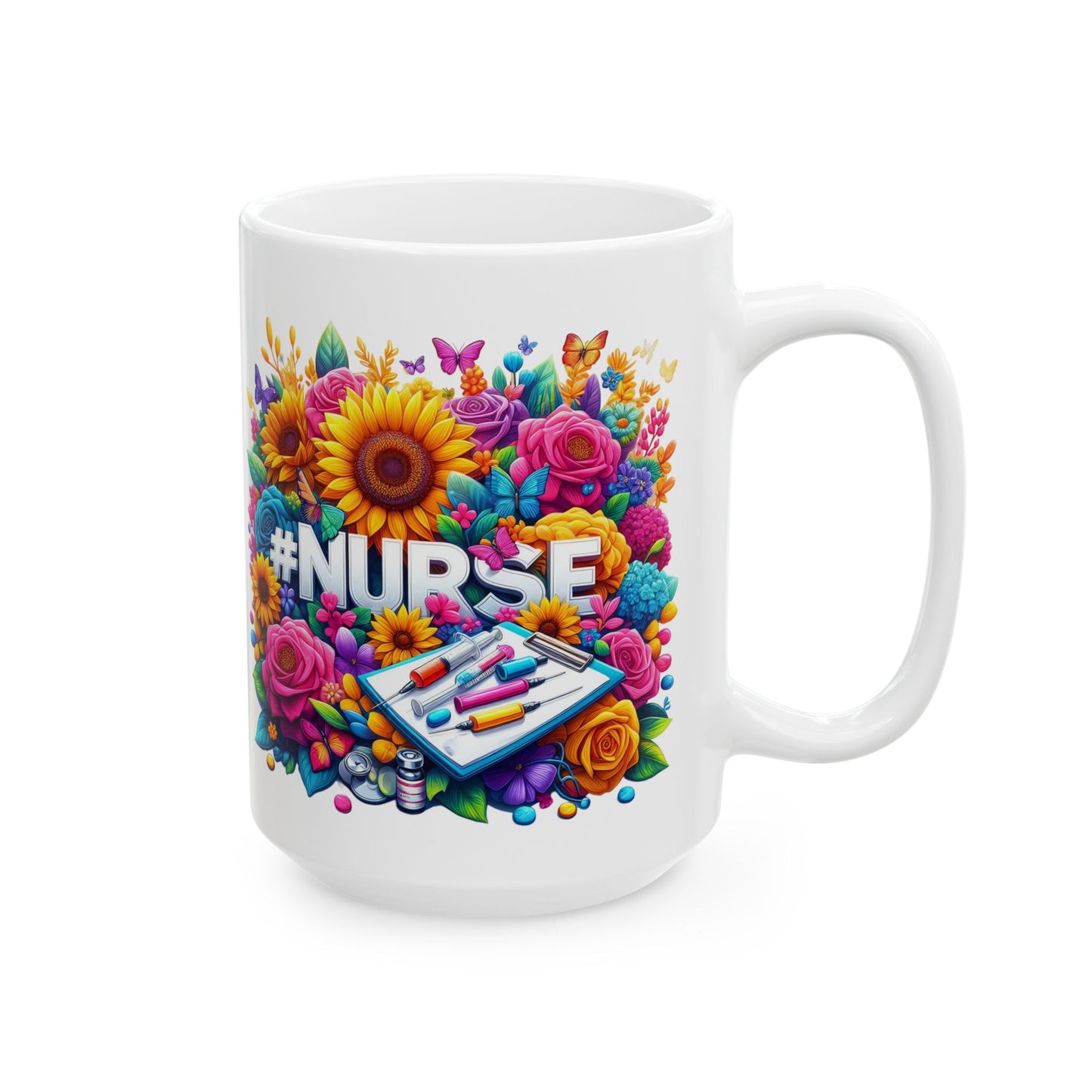 Nurse Coffee Mug, Nurse Gift, Healthcare Mug, Nursing Mug, Nurse Appreciation, Nurse Cup, Nurse Office Decor, Medical Mug, Gift for Her, Mug