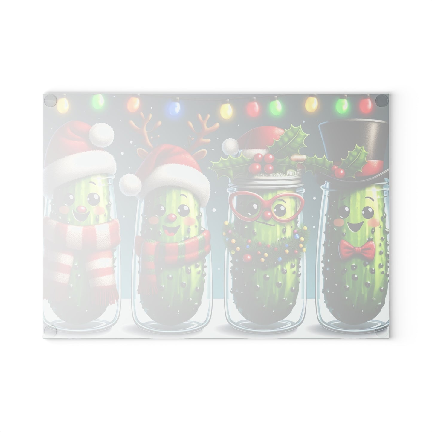 🥒🎄 Christmas Pickles Cutting Board – Holiday Cheer with a Crunchy Twist ✨🍴