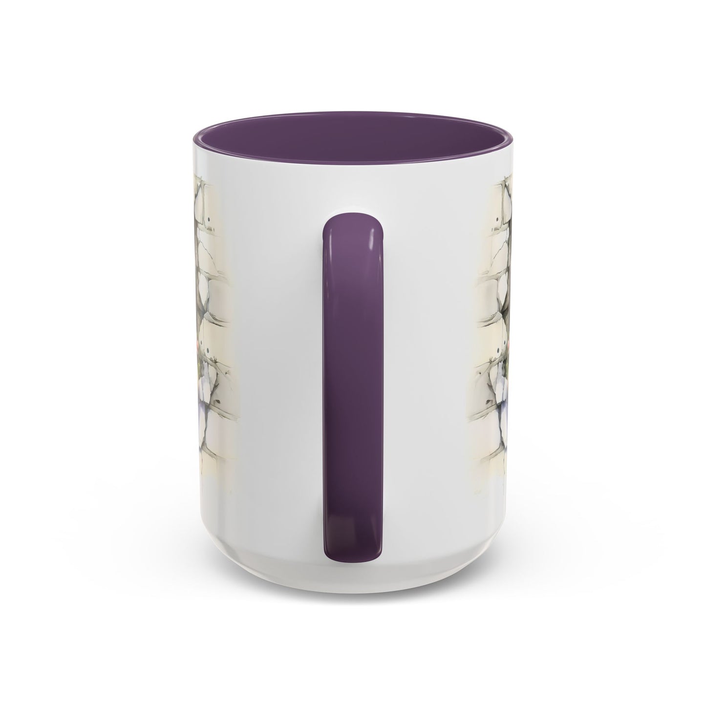 🐾 Great Dane Puppy Accent Mug – Sweet Peek-Through Puppy Design ☕💛