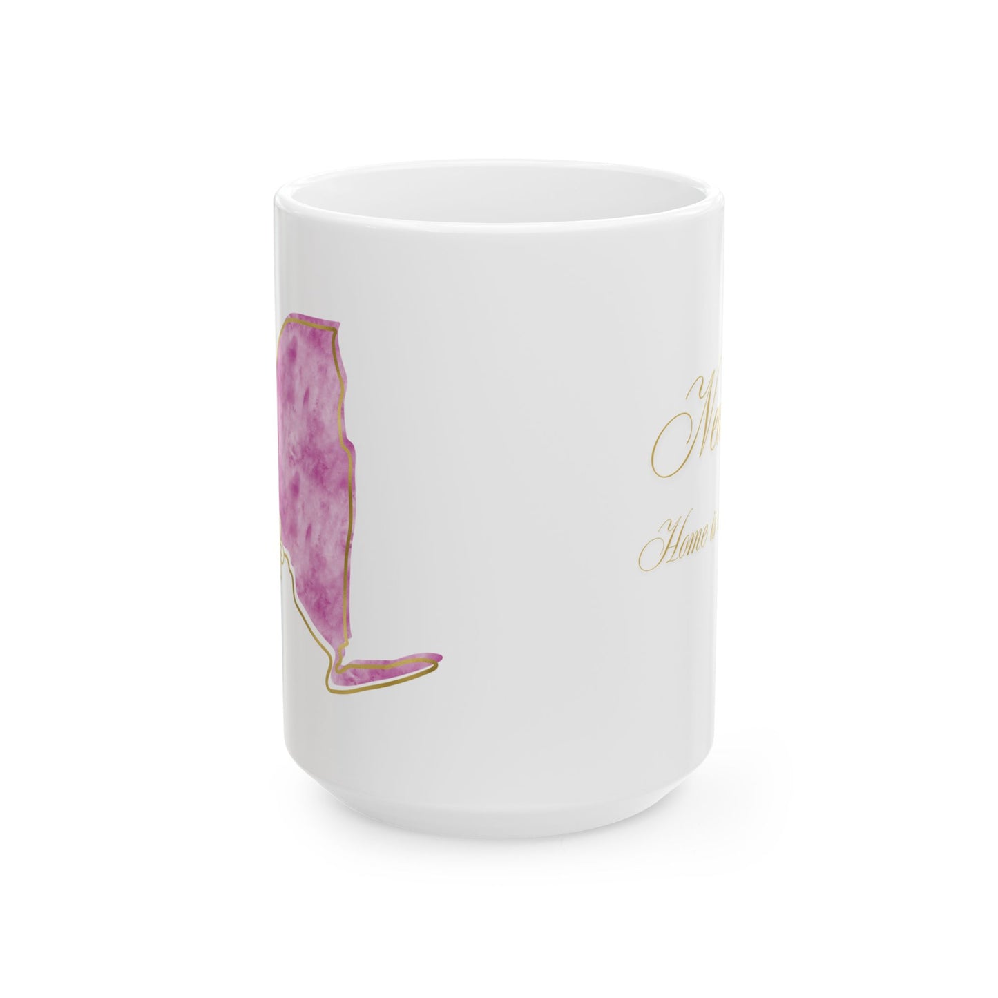 ☕ Home is Where the ❤️ Is – New York Mug – City Lights & Cozy Sips 🗽