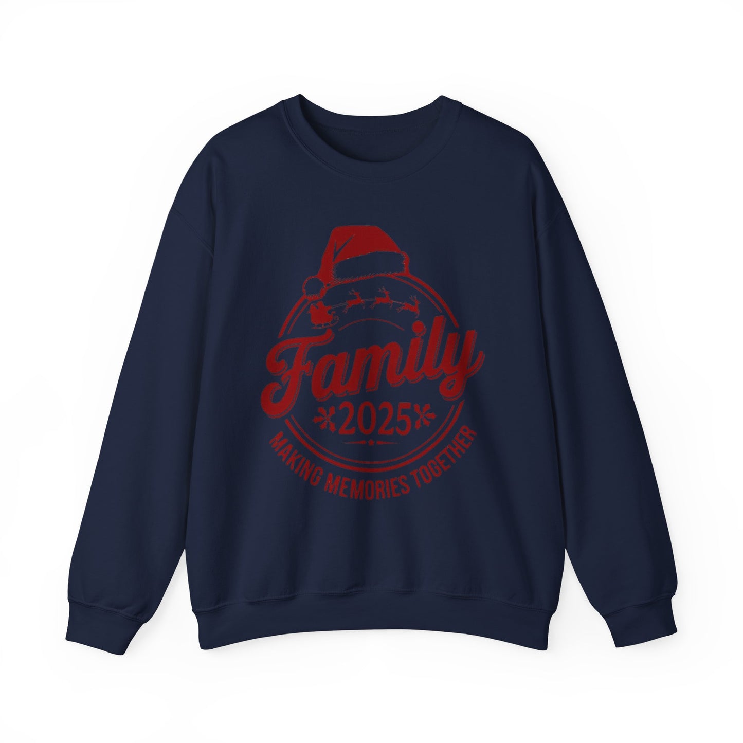 🎅❤️ Family 2025 Christmas Sweatshirt – Making Memories Together 🌟✨
