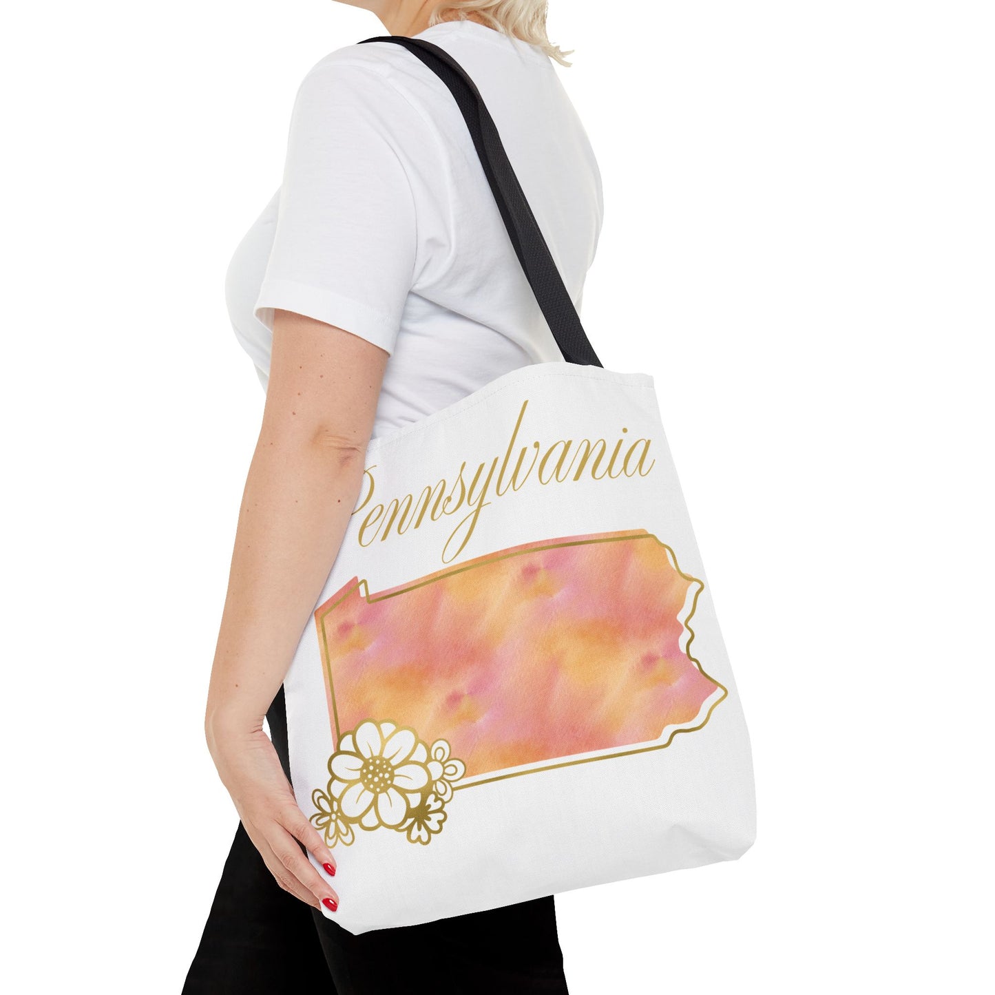 🌸 Pennsylvania State Floral Tote Bag – Elegant, Practical & Historic Charm 👜