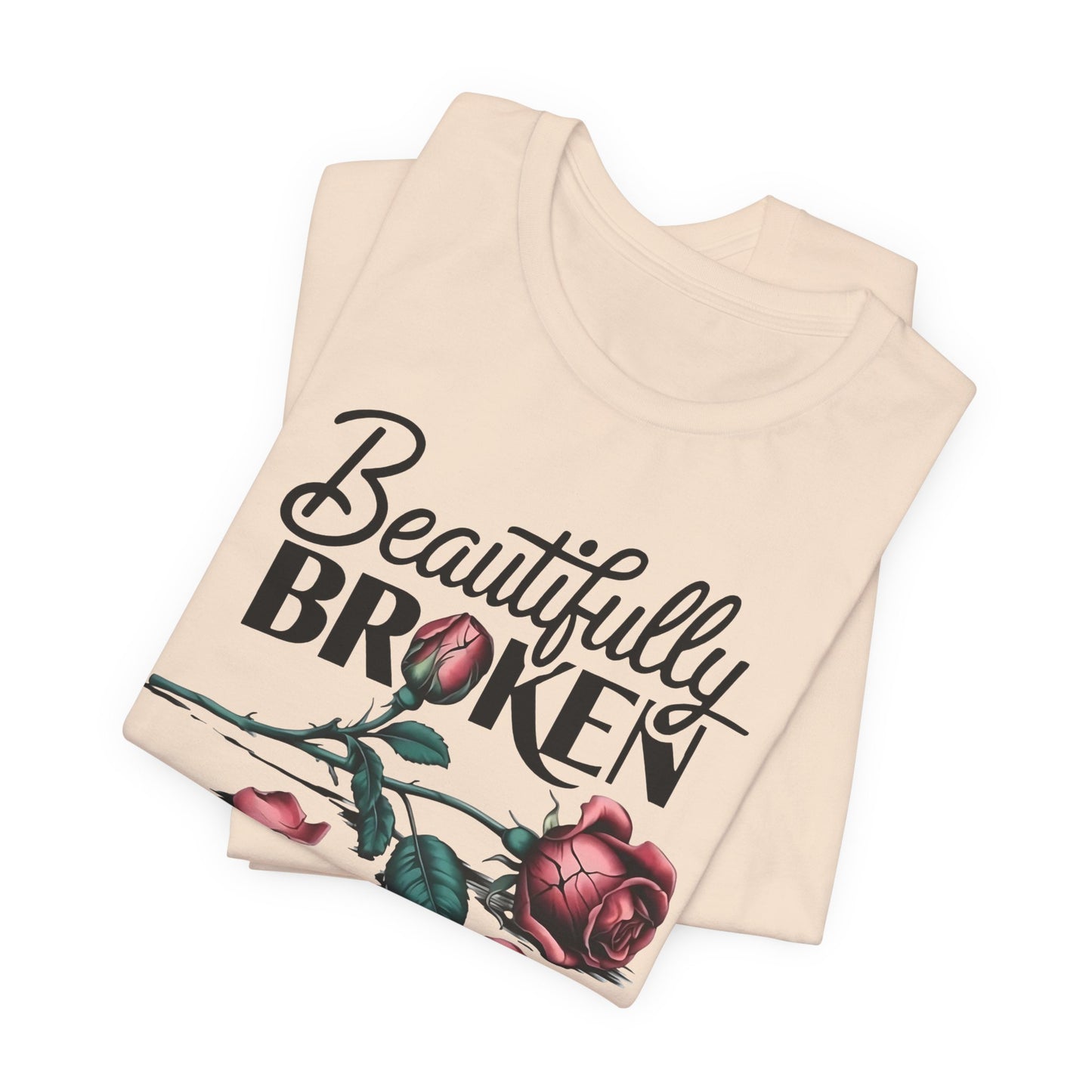Camiseta Rosa “Beautifully Broken”: una camiseta empoderante con una elegancia suave