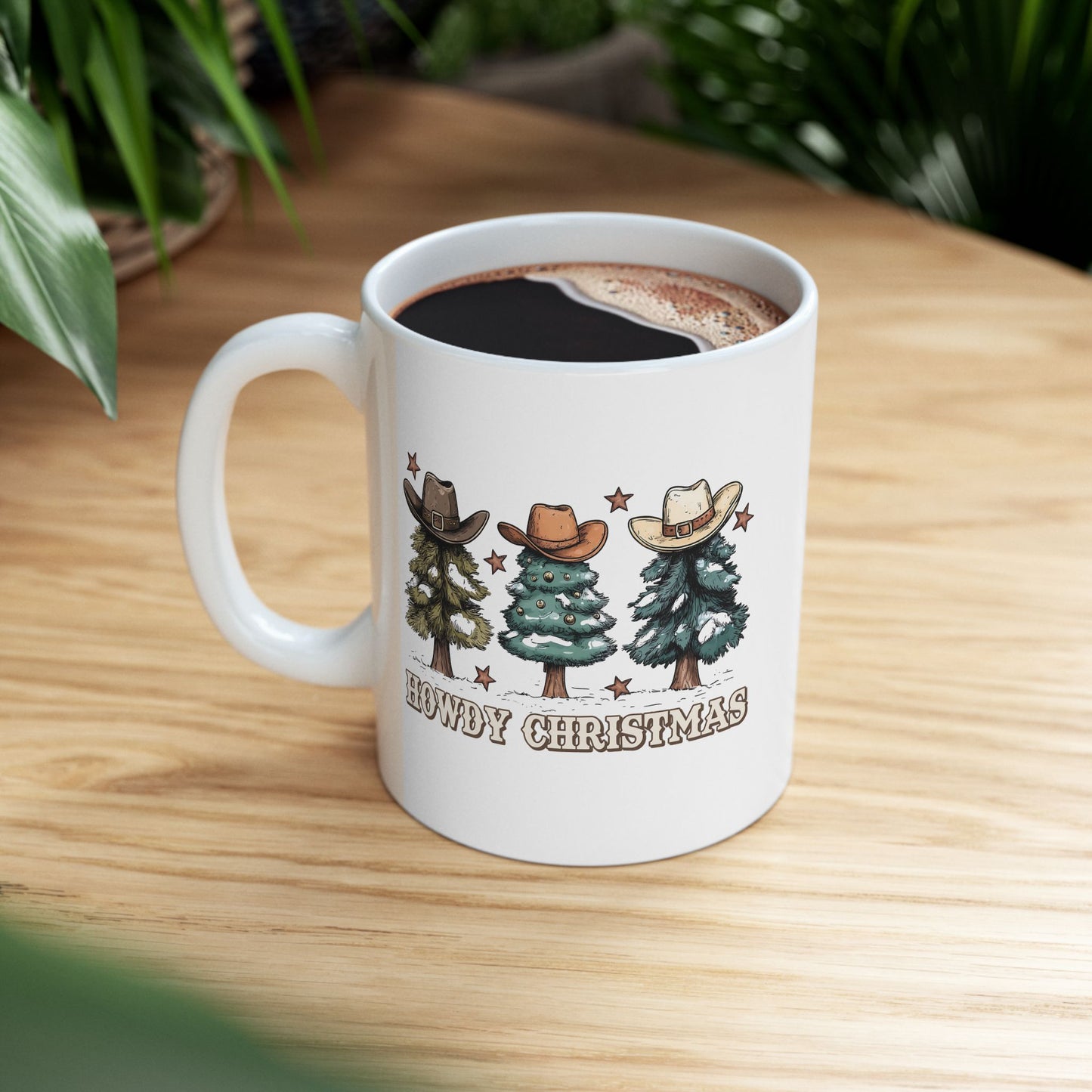 🎄🤠 Howdy Christmas Cowboy Mug – Western Holiday Cheer in Every Sip! ☕⭐