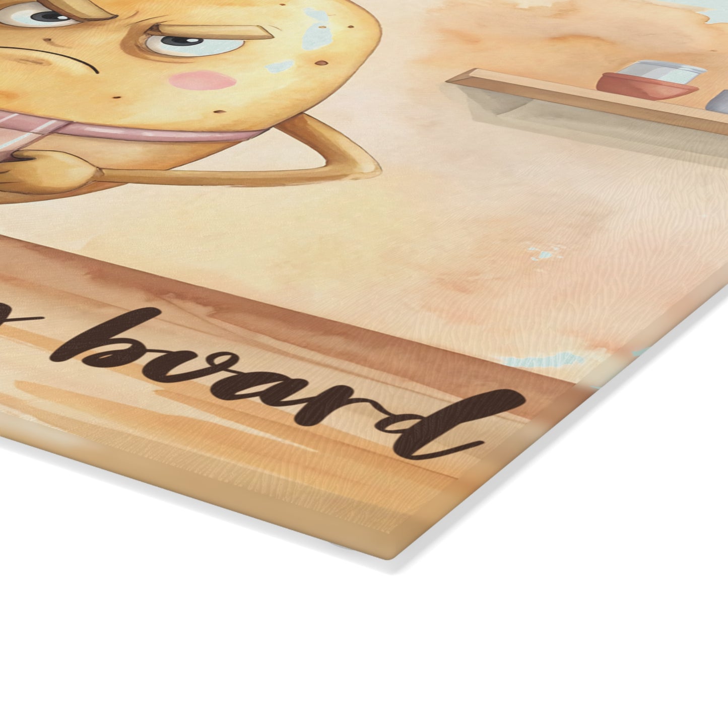 🥔 Stay Out of My Cutting Board – Funny Kitchen Humor for Your Home